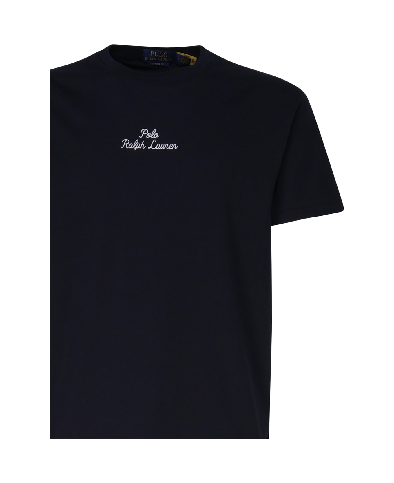Polo Ralph Lauren T-shirt With Embroidery - Black