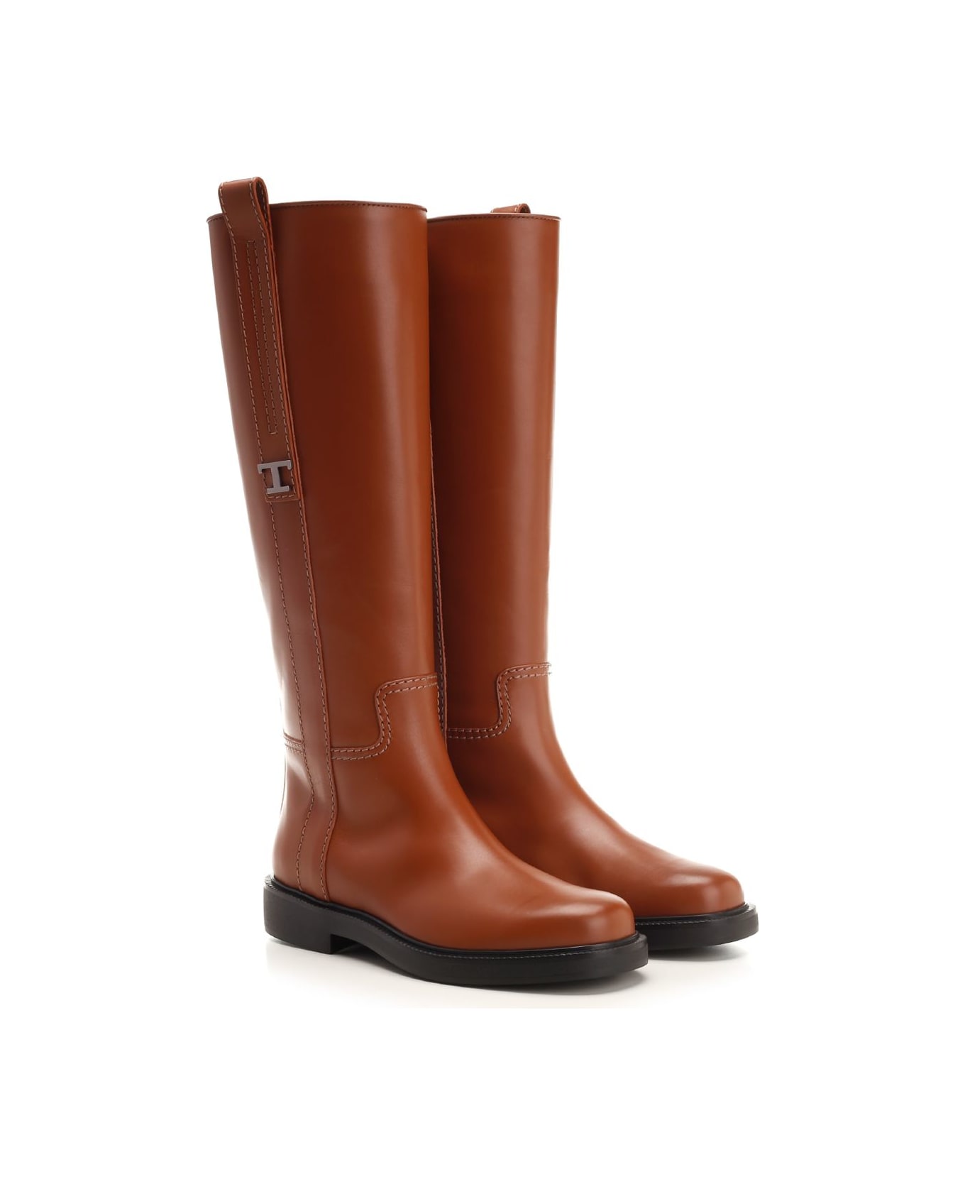 Tod's 't Timeless' Leather Boots - Brown