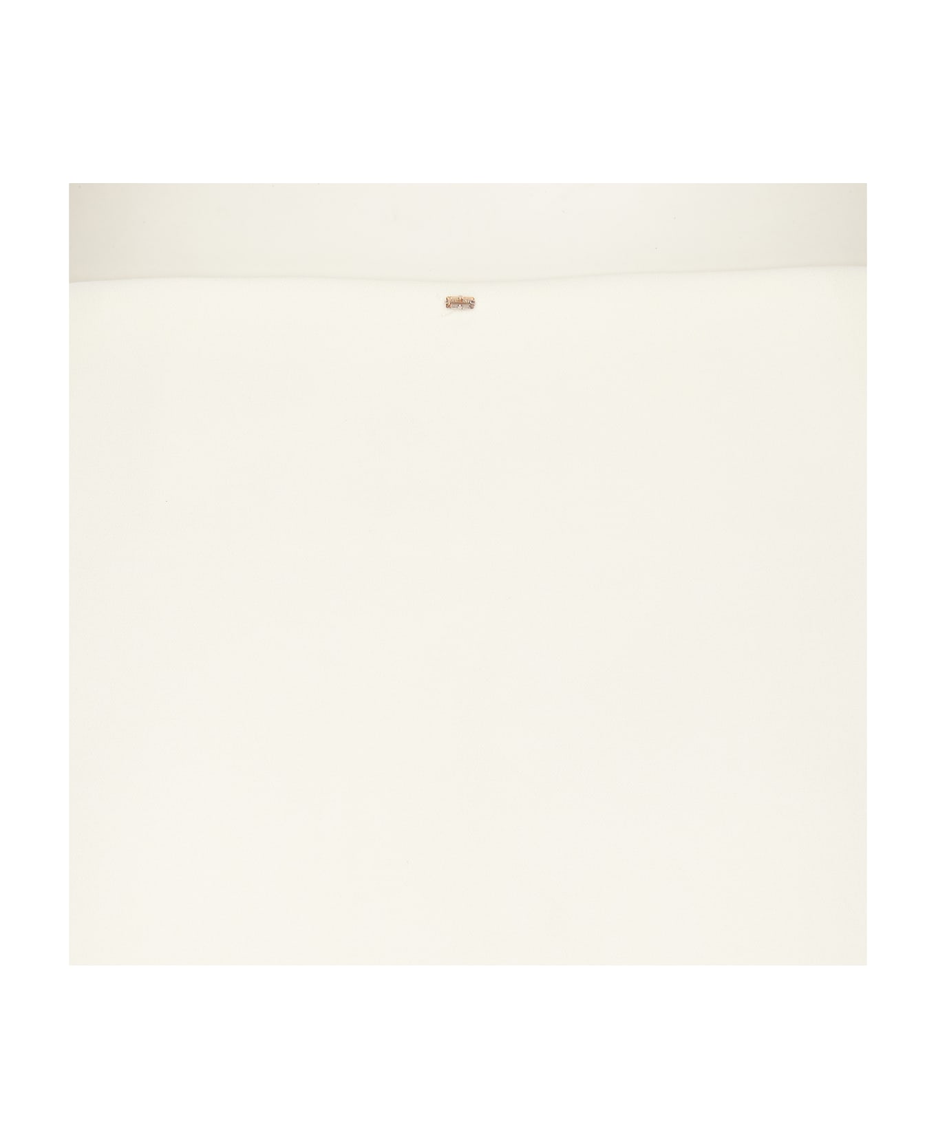 SportMax Longuette With Side Panels - White