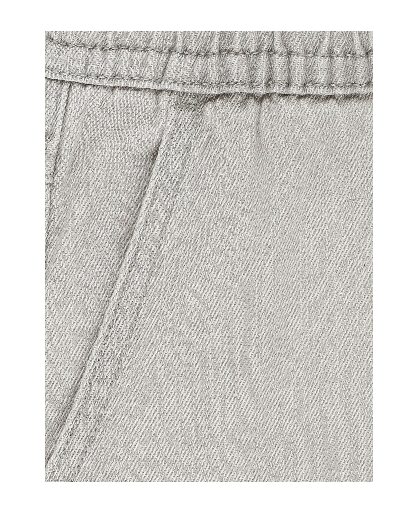 Stella McCartney Cotton Bermuda Shorts - Grey