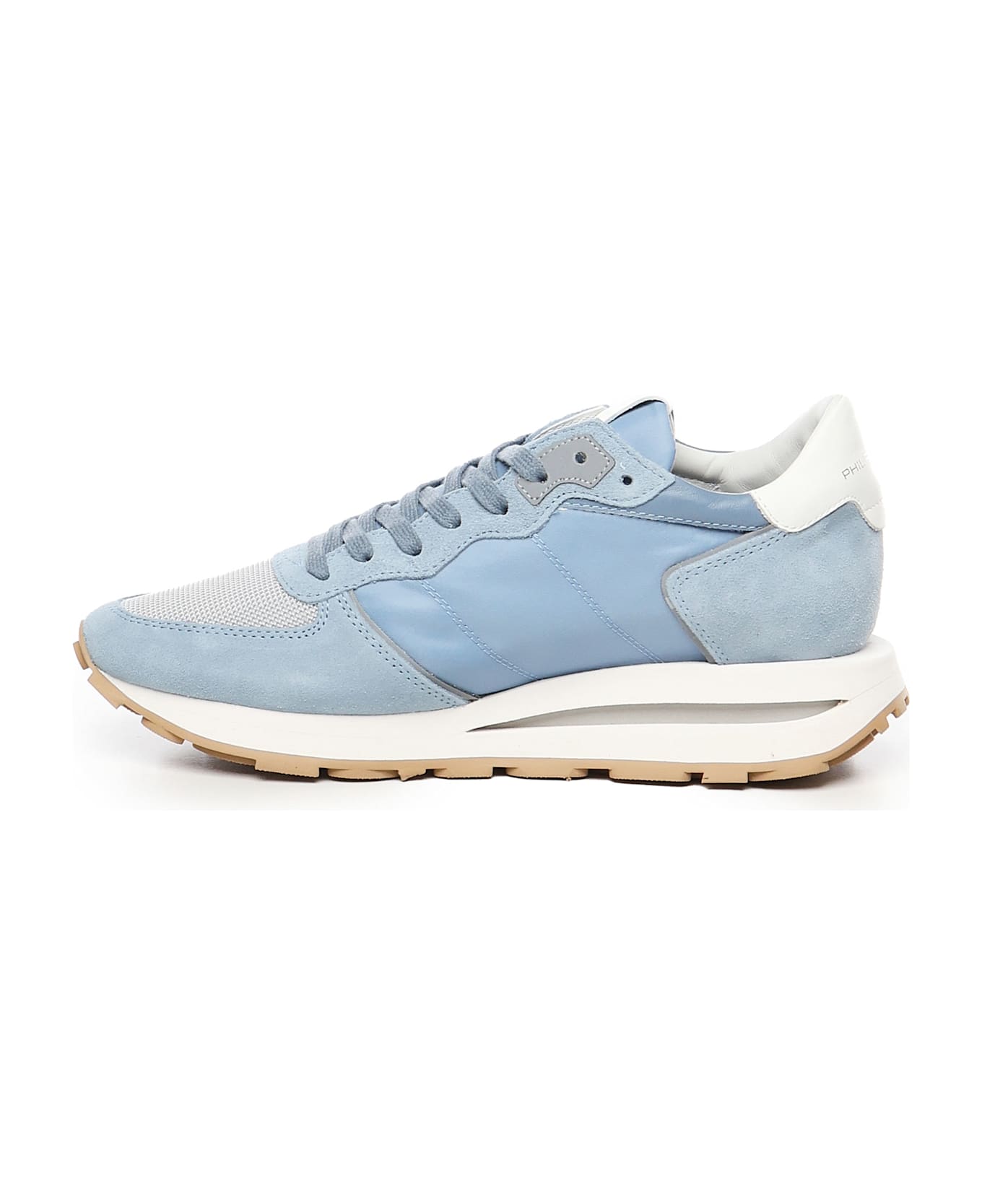 Philippe Model Tropez Haute Sneaker - Blue