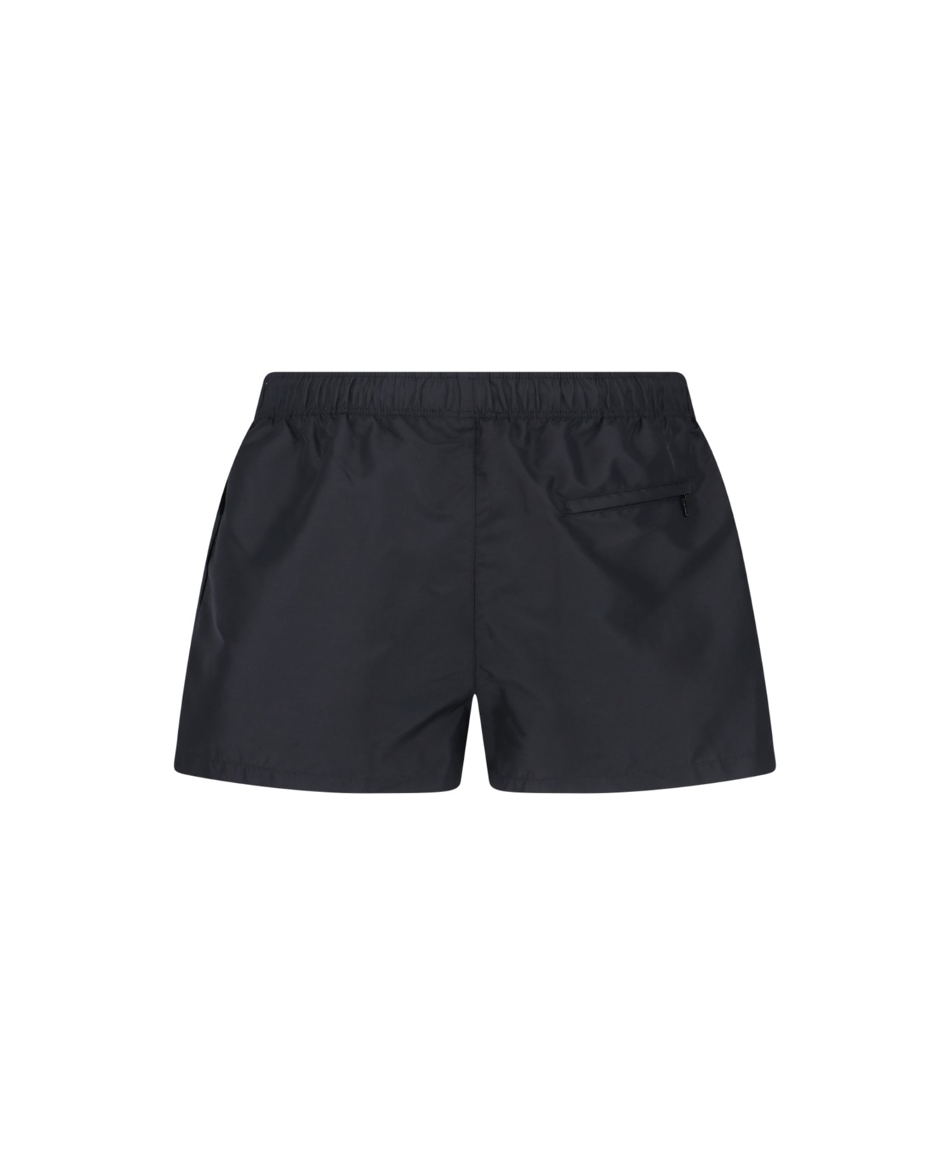 Versace 'swim Golfo Medusa Patch' Beach Shorts - Black  