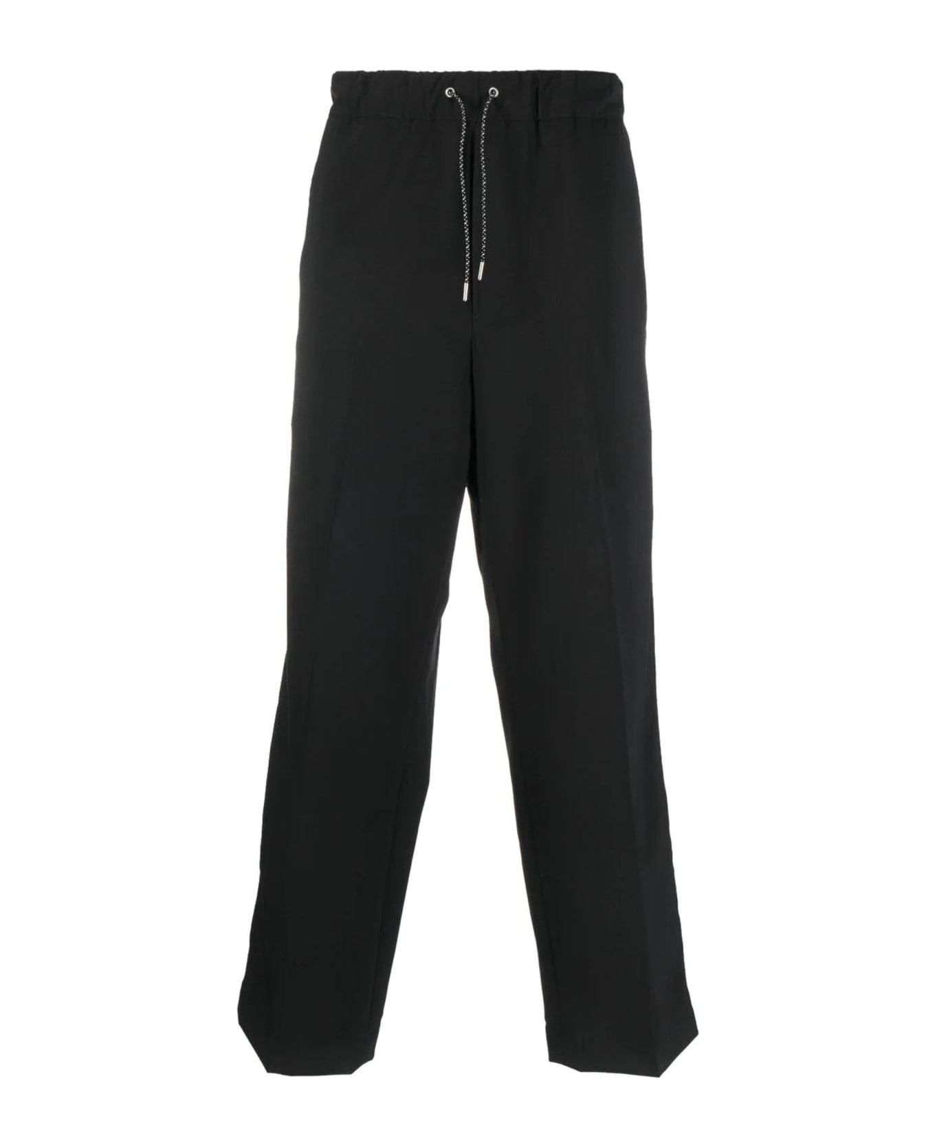 OAMC Black Virgin Wool Blend Trousers - BLACK