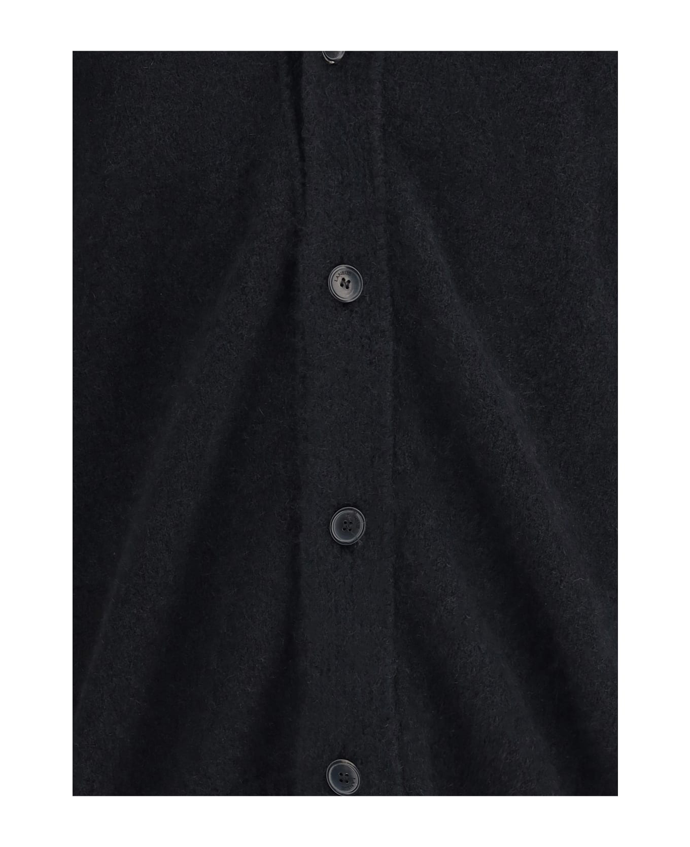 Laneus Cashmere Cardigan - Black