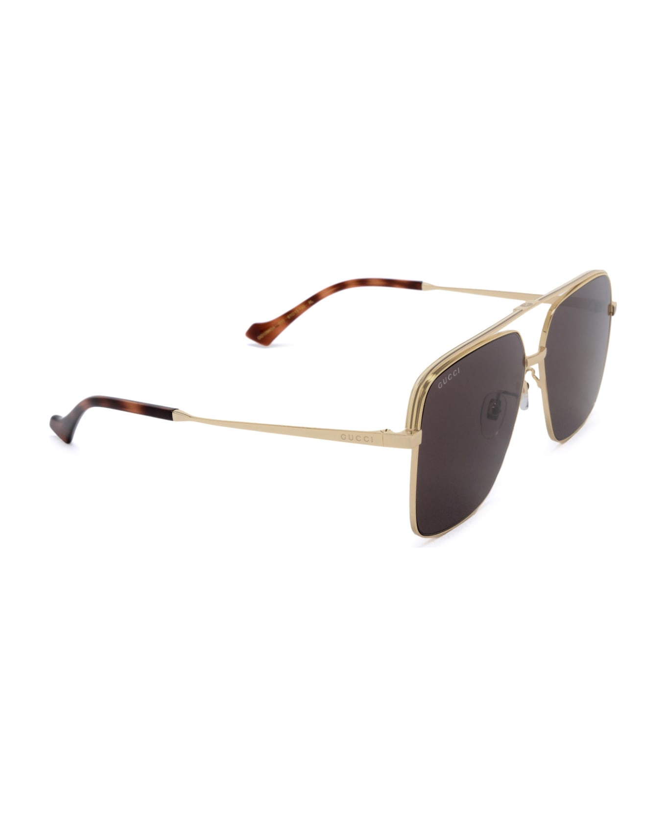 Gucci Eyewear Gg1099sa Gold Sunglasses - Gold