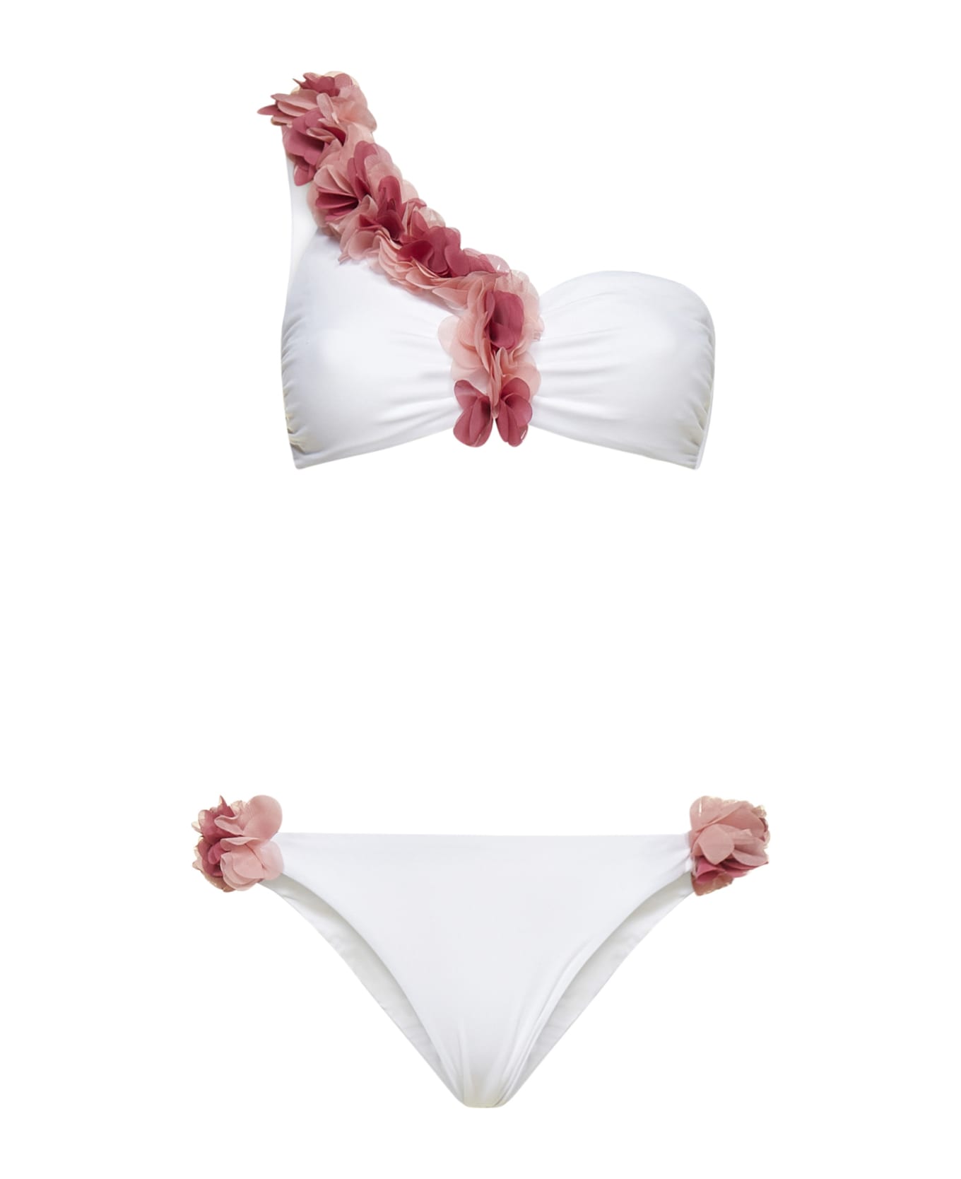 La Reveche Swimwear - White/pink 水着
