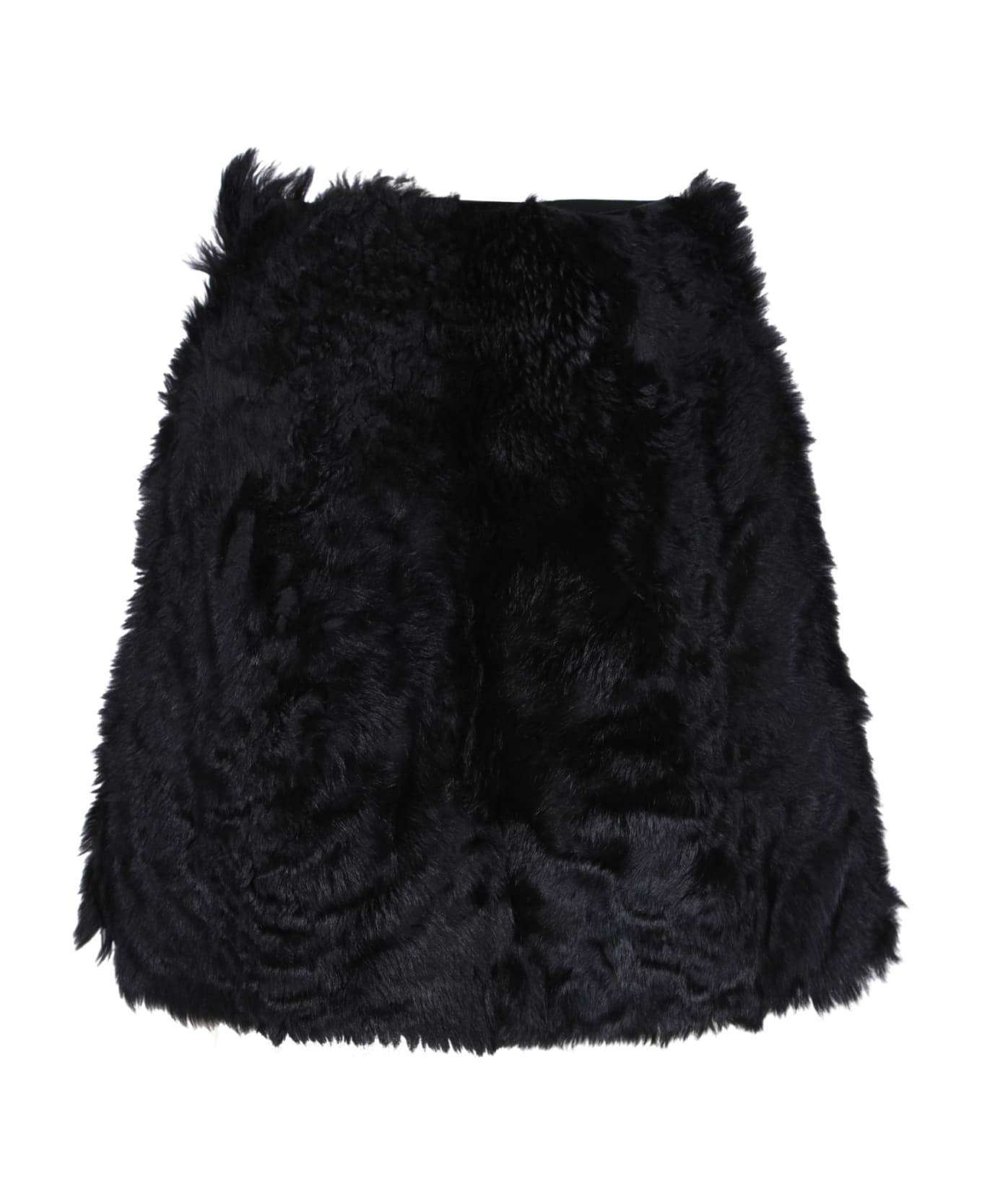 Sapio N61 Wool Black Cape - Black コート