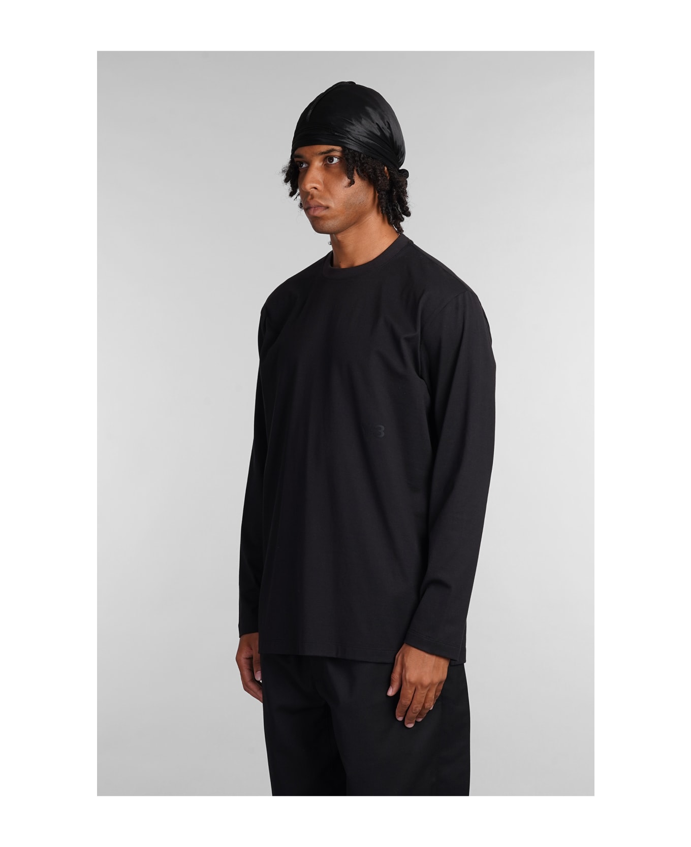 Y-3 T-shirt In Black Cotton - Black