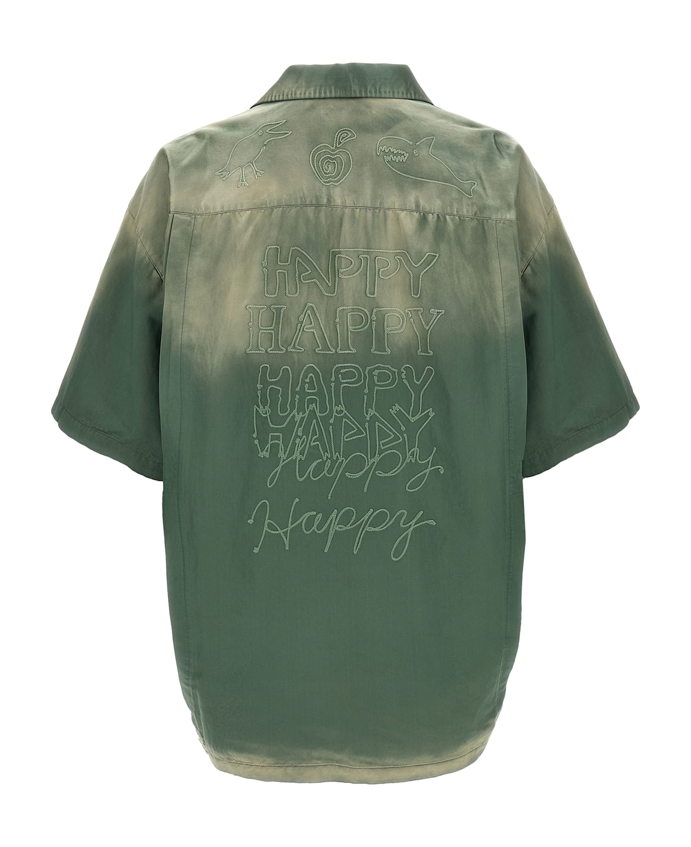 Mihara Yasuhiro 
bowling
 Shirt - Green