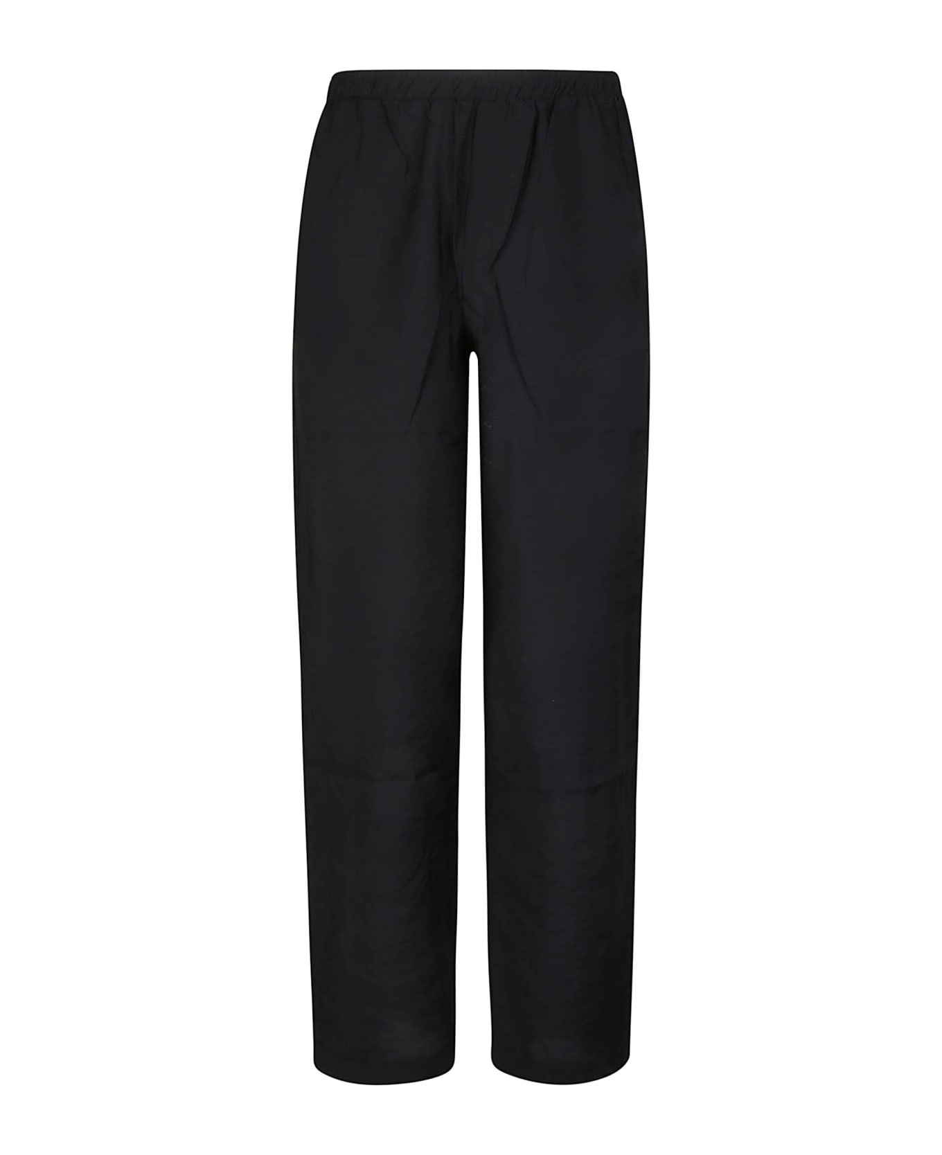 Family First Milano Soft Cupro Pant - BLACK ボトムス