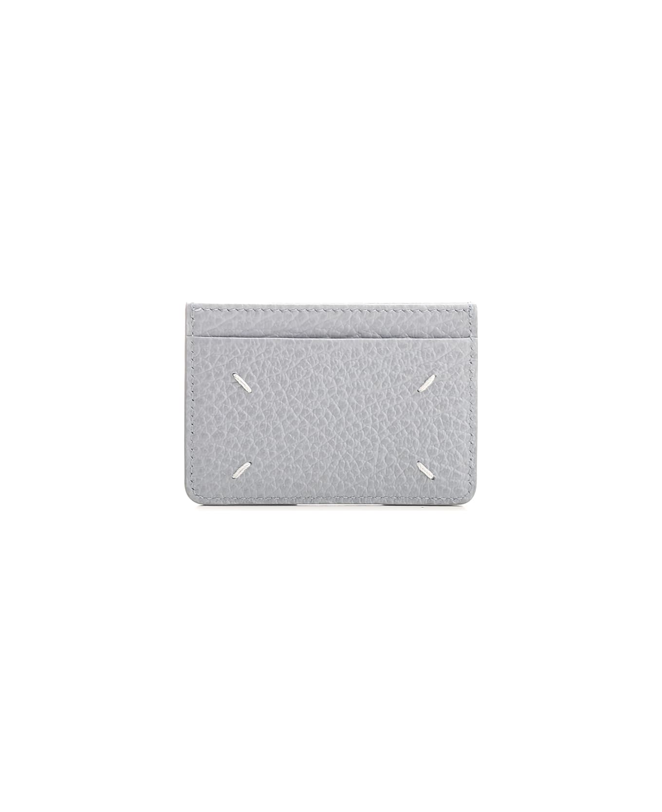 Maison Margiela Leather Card Holder - Gray