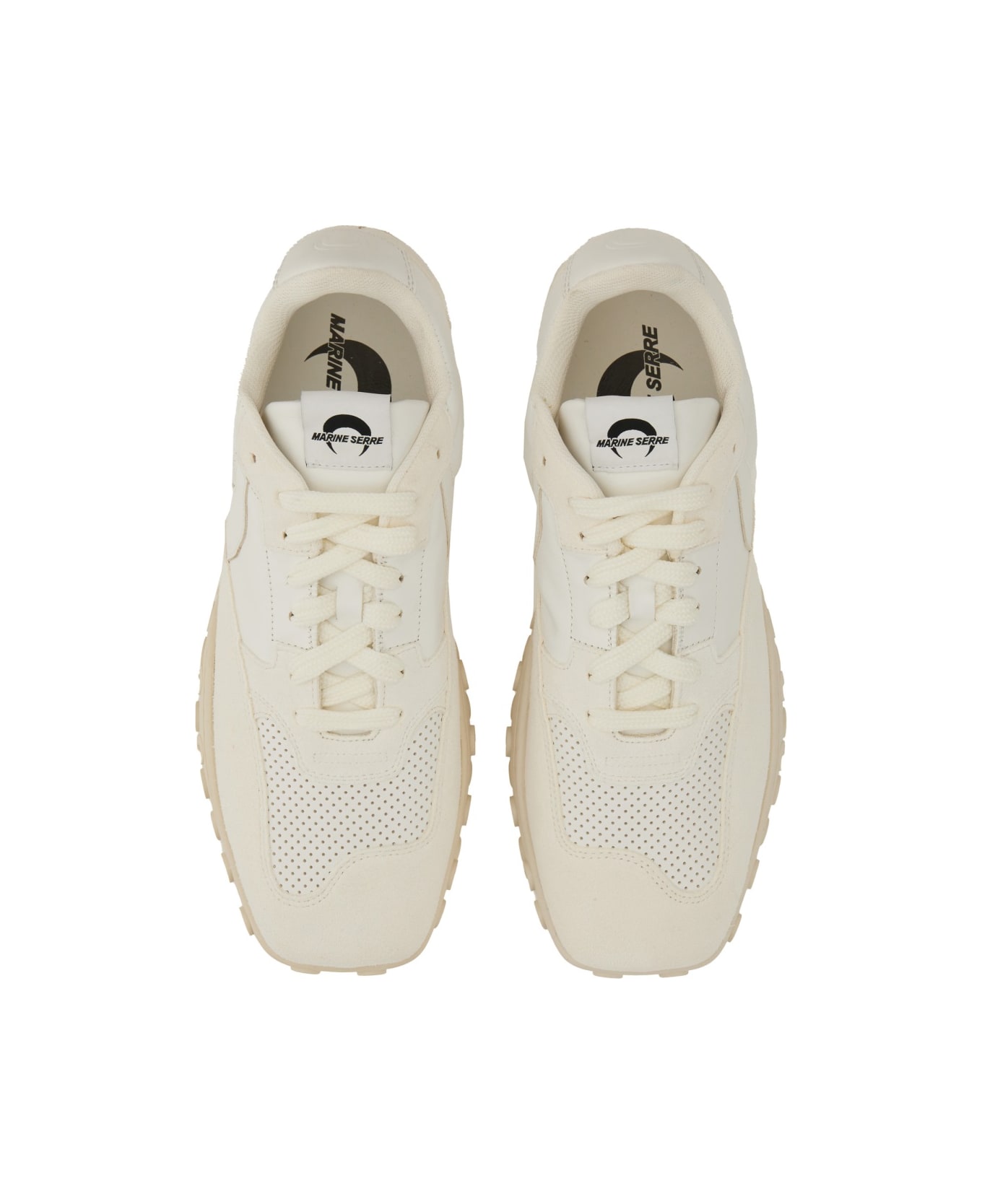 Marine Serre 
ms Rise
 Sneaker - White