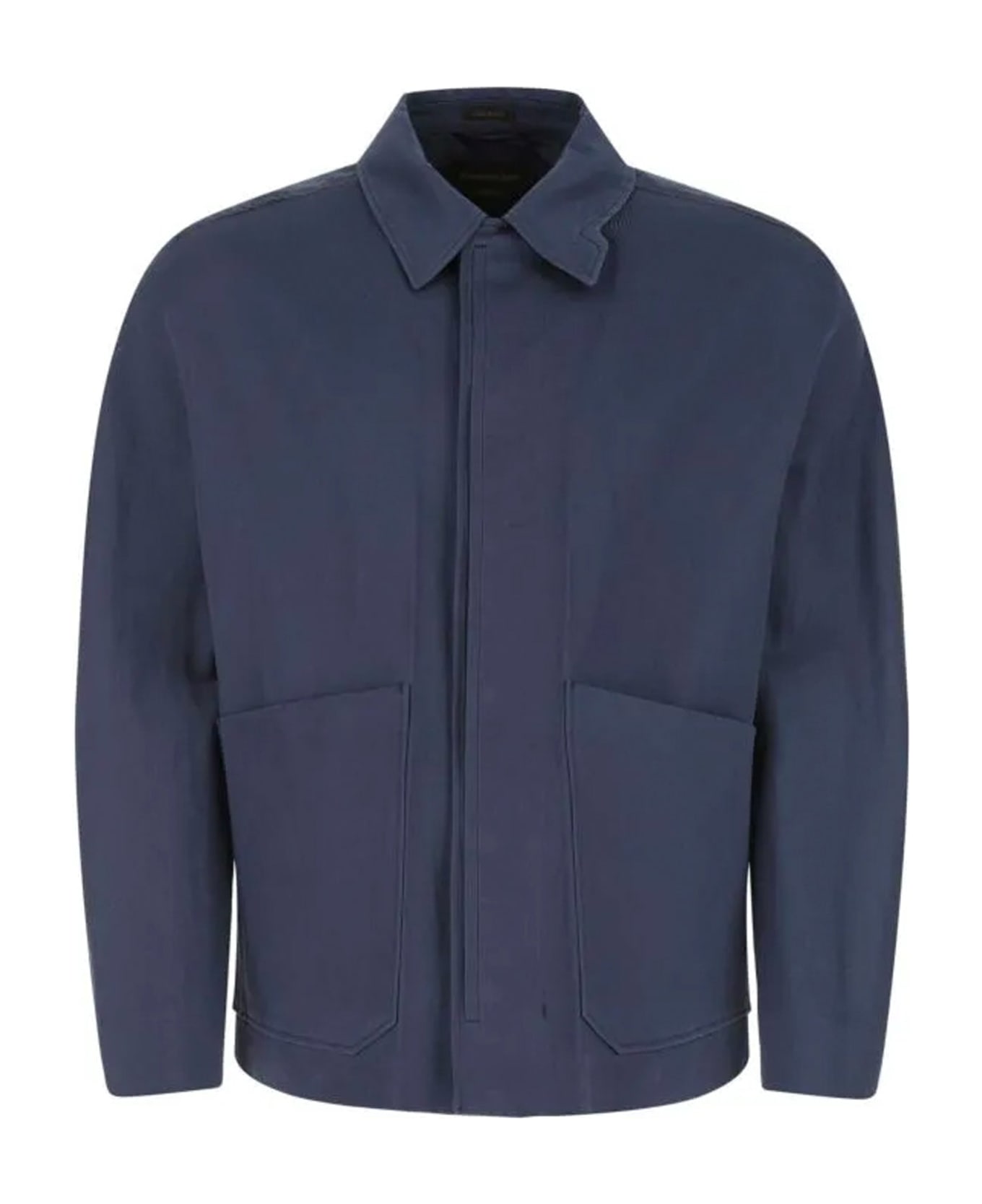 Zegna Cotton Jacket - Blue