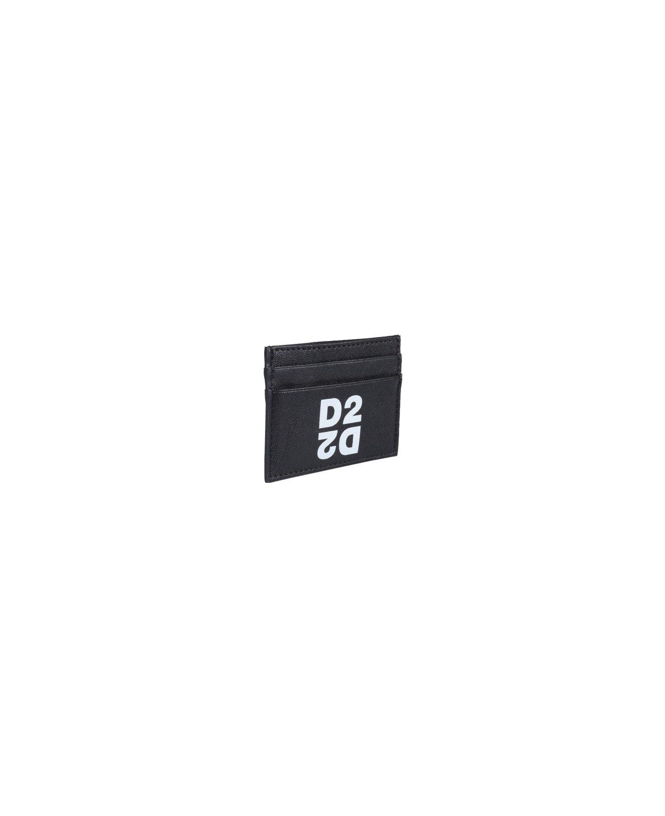 Dsquared2 Logo Printed Card Holder - Non definito