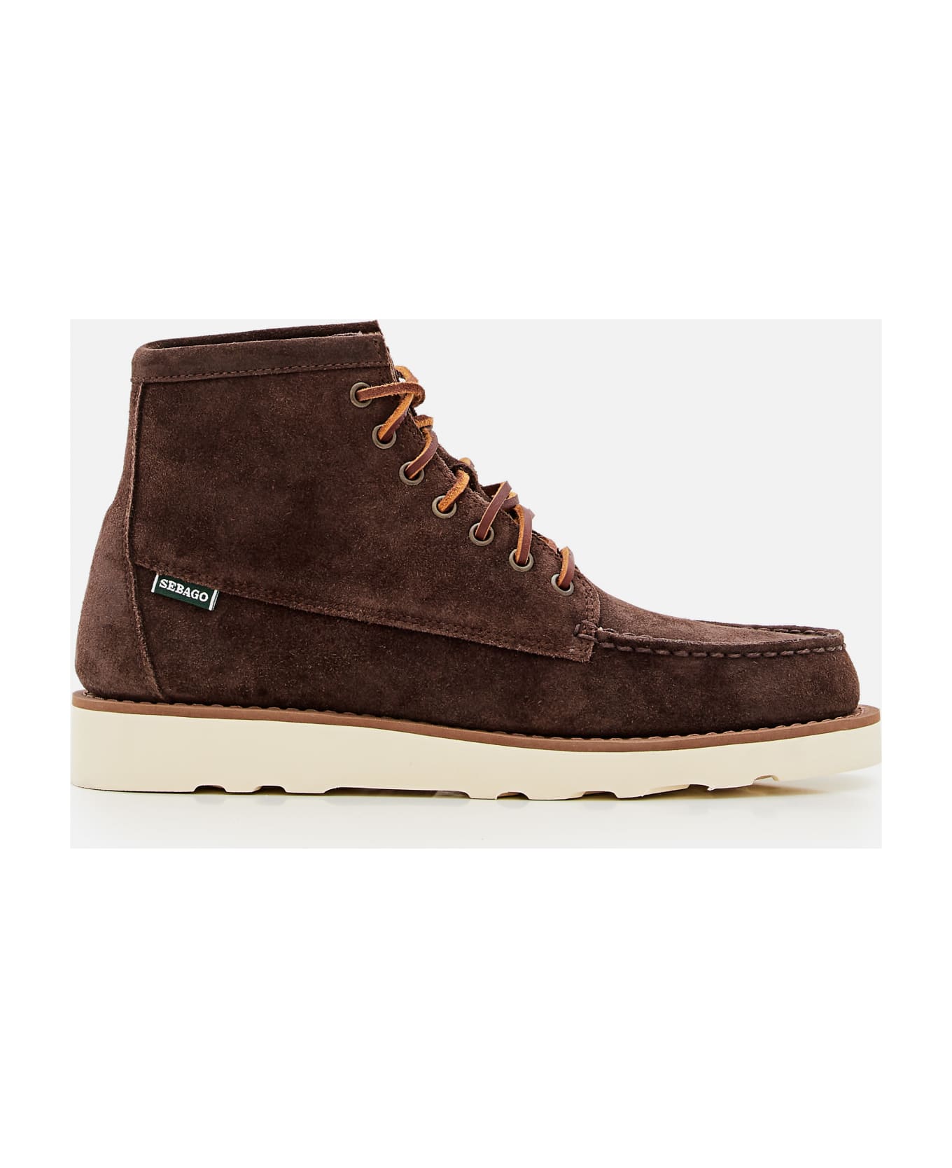 Sebago Tala High Suede Boots - Brown