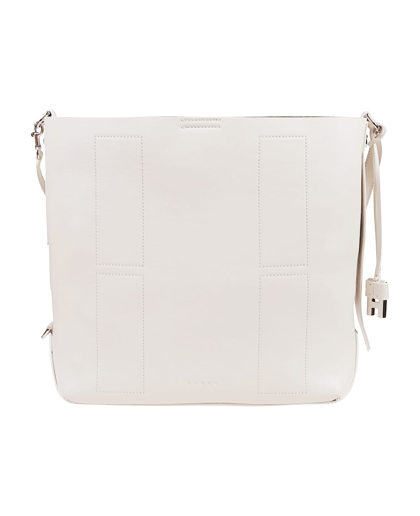 Hogan Medium H01r Hobo Bag - Bianco Marmo