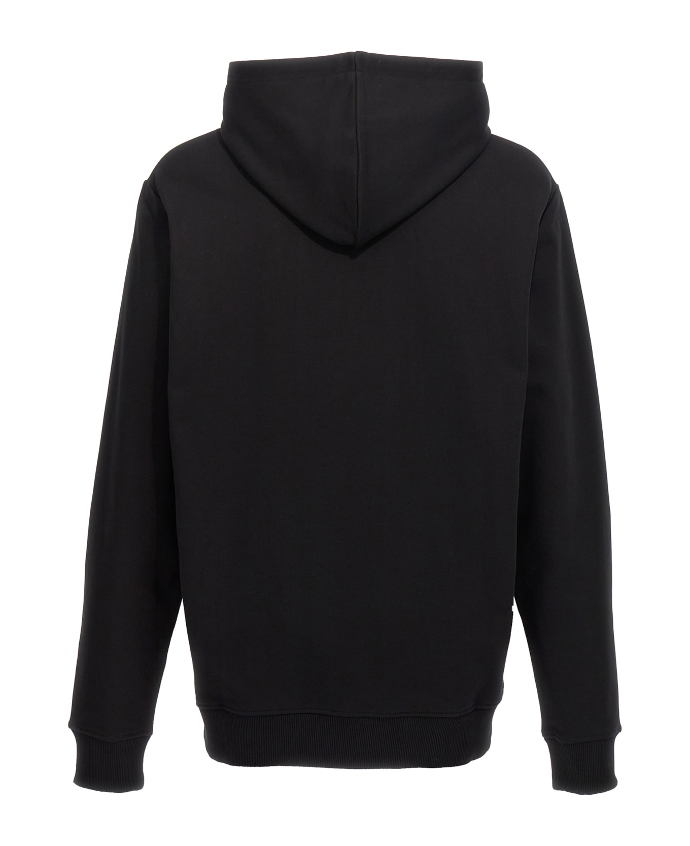 Balmain 'balmain Signature' Hoodie - Eab Noir/blanc