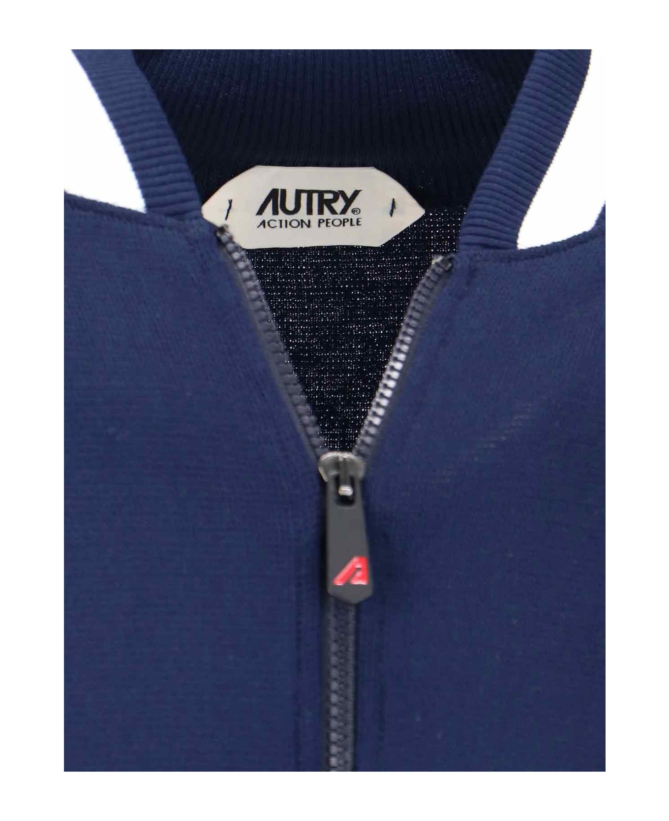 Autry Logo Sports Sweatshirt - Blue ニットウェア