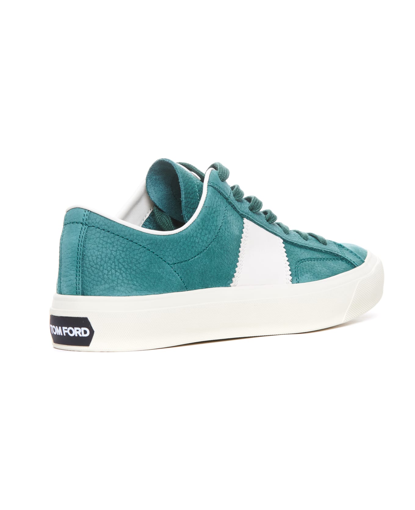 Tom Ford Suede Cambridge Sneakers - Green