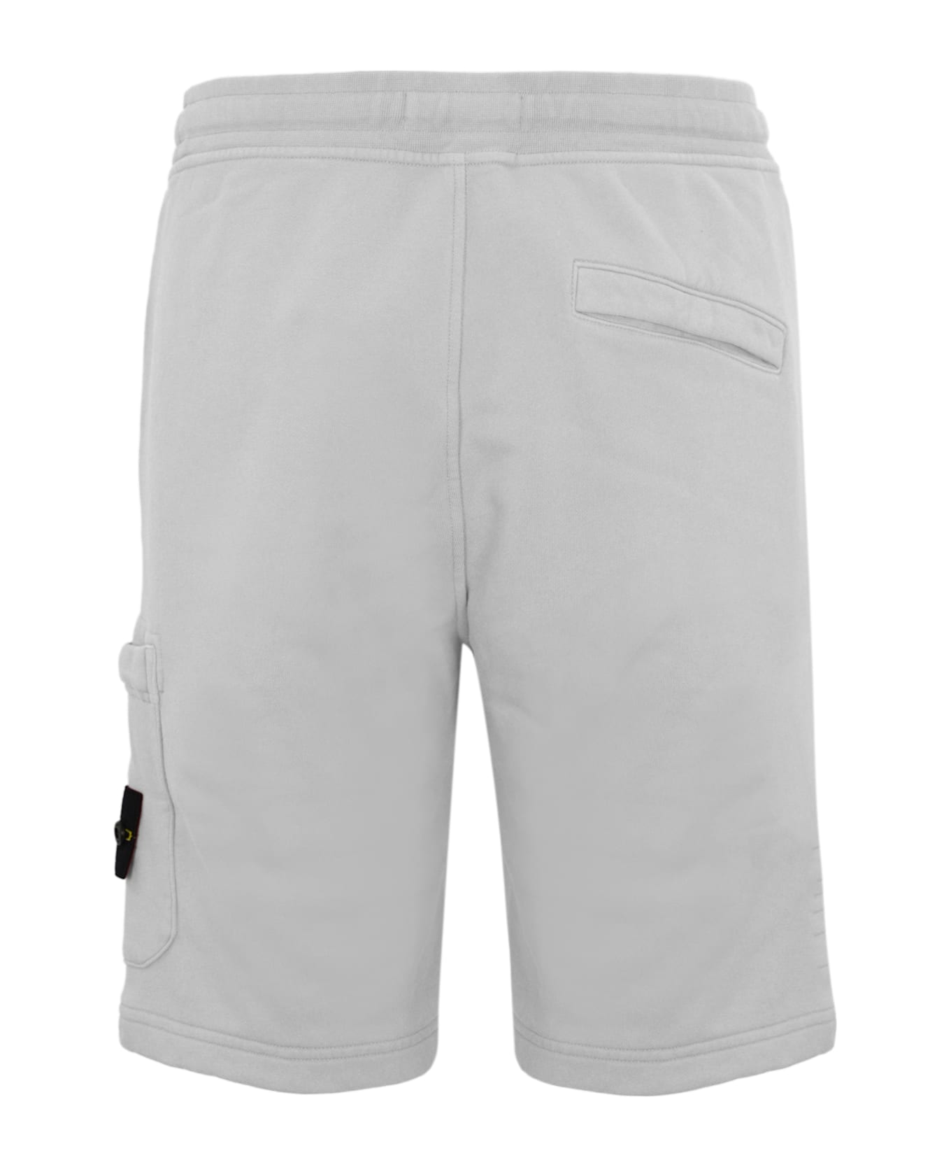 Stone Island Bermuda Shorts 6200012 In Cotton - Grigio