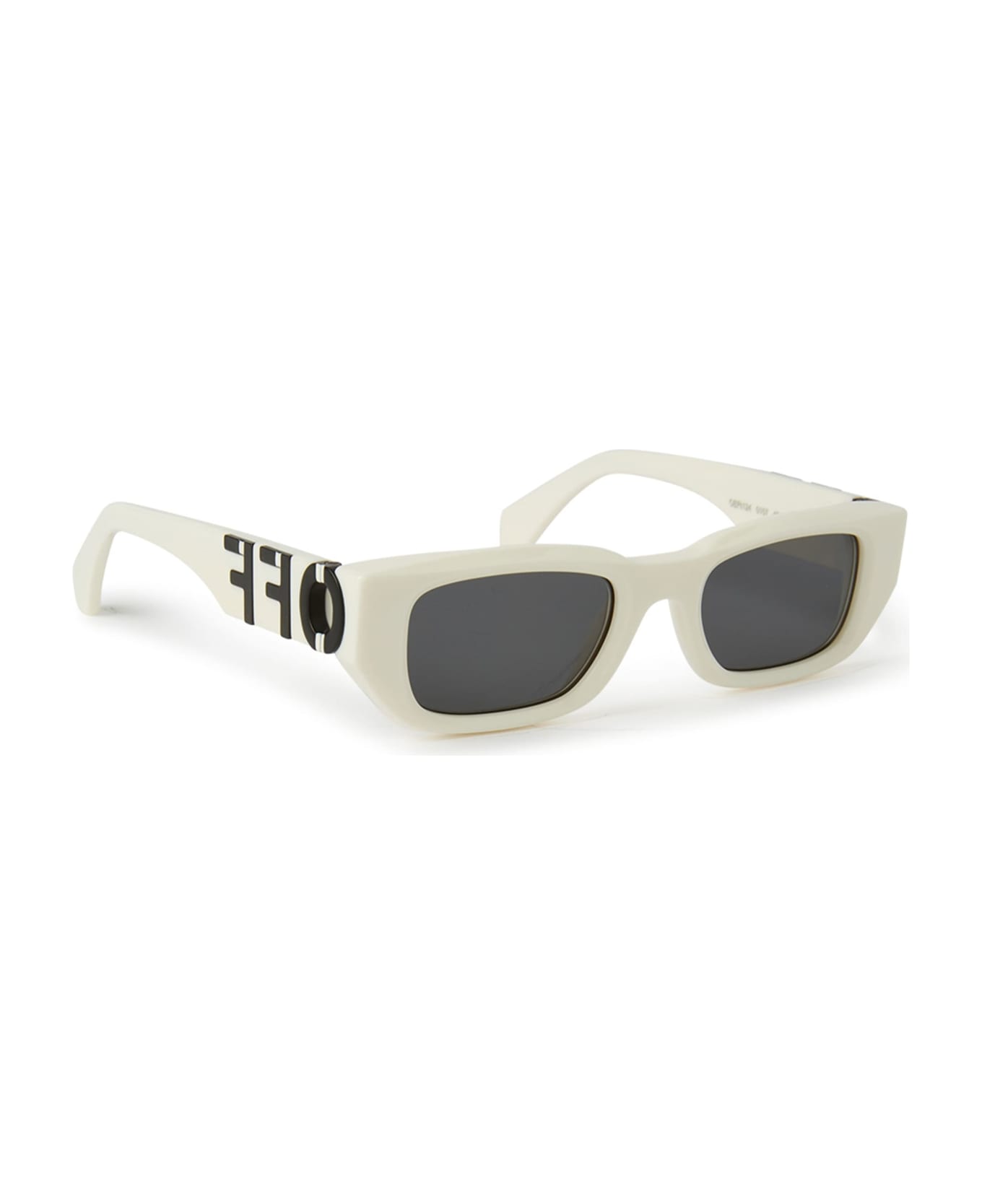 Off-White Fillmore - White / Dark Grey Sunglasses - White