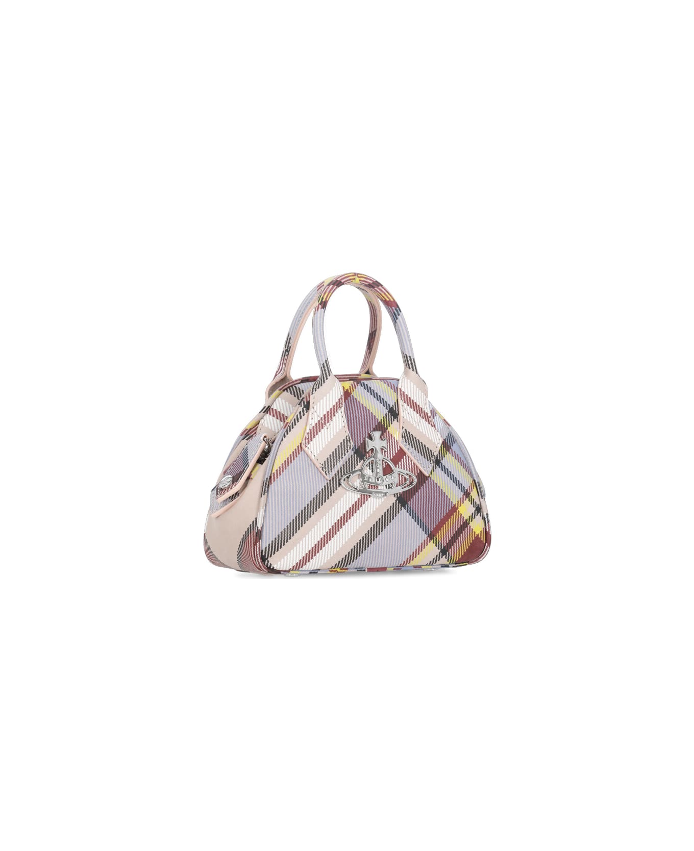 Vivienne Westwood Mini Yasmine Bag - NEUTRALS/RED