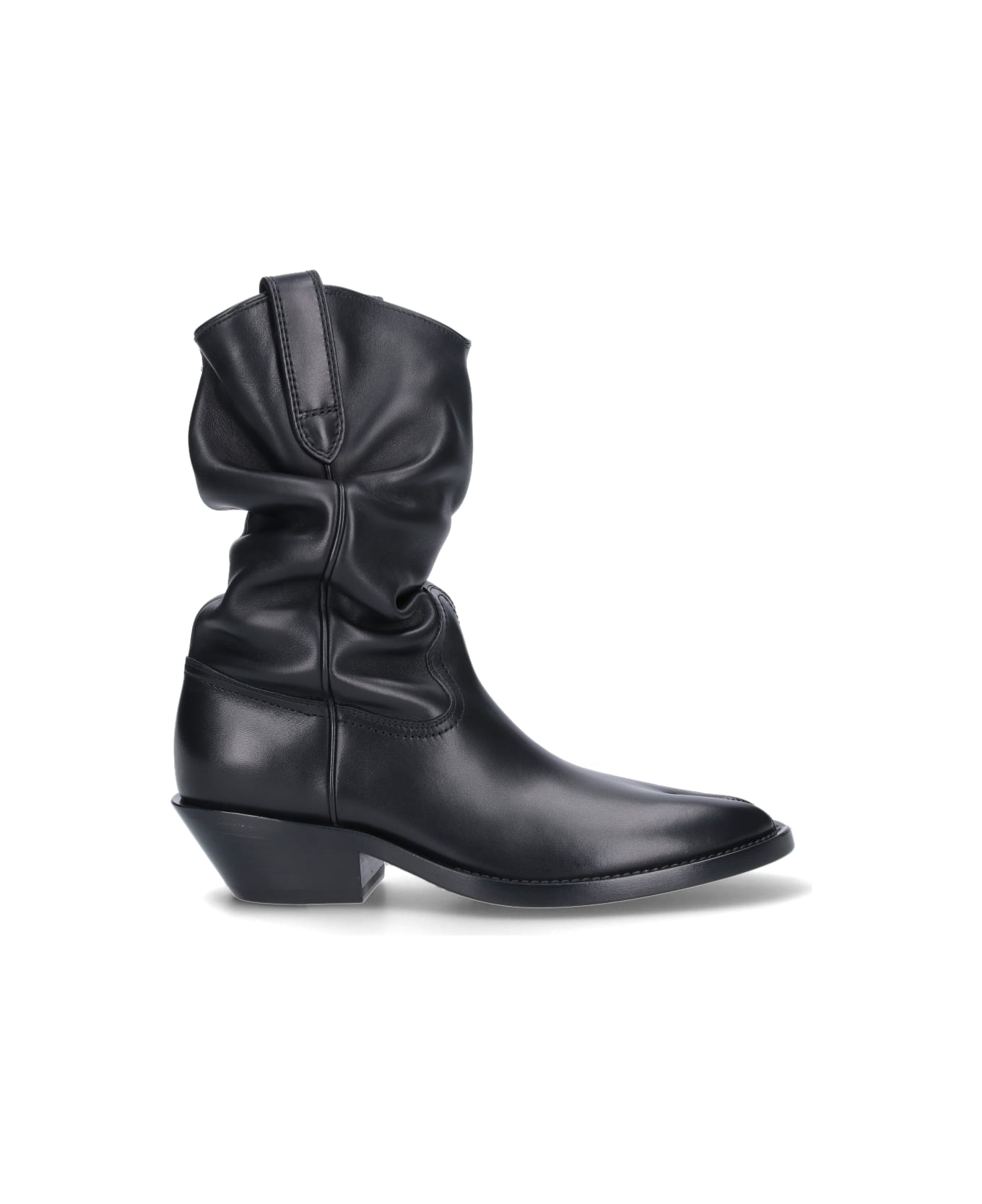 Maison Margiela Texan Boots "tabi" - Black  