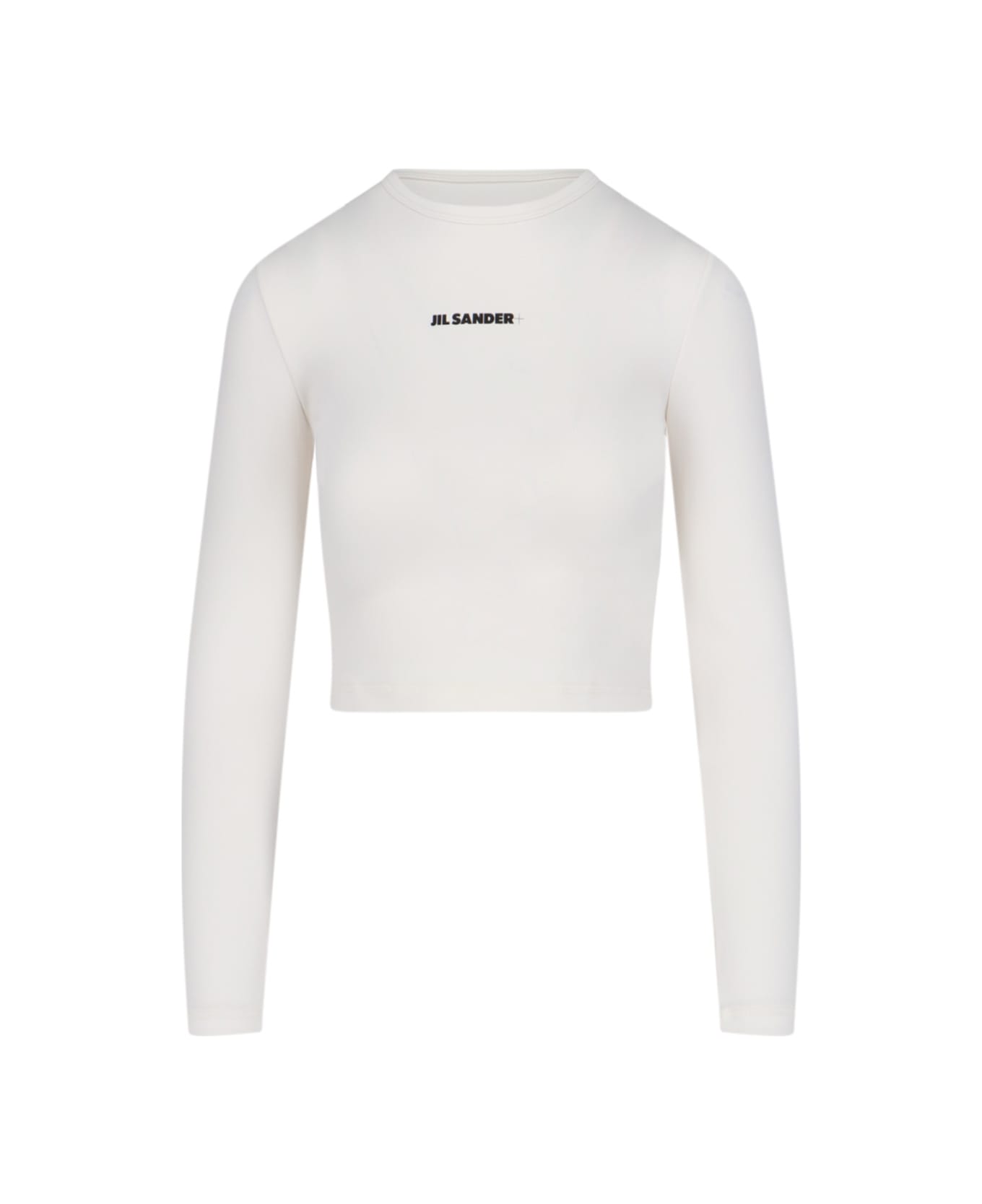 Jil Sander Logo Crop T-shirt - White Tシャツ
