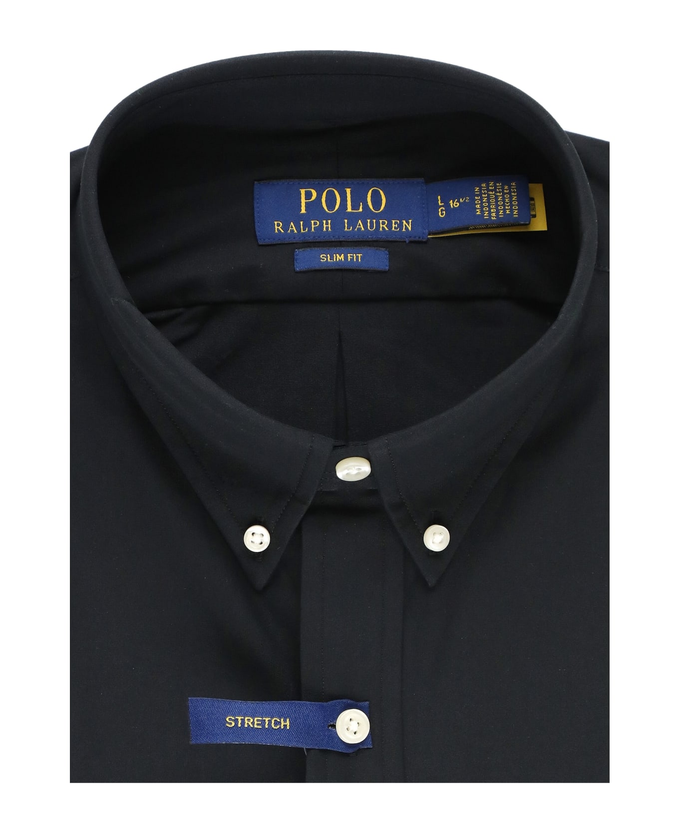 Ralph Lauren Pony Shirt - Polo Black