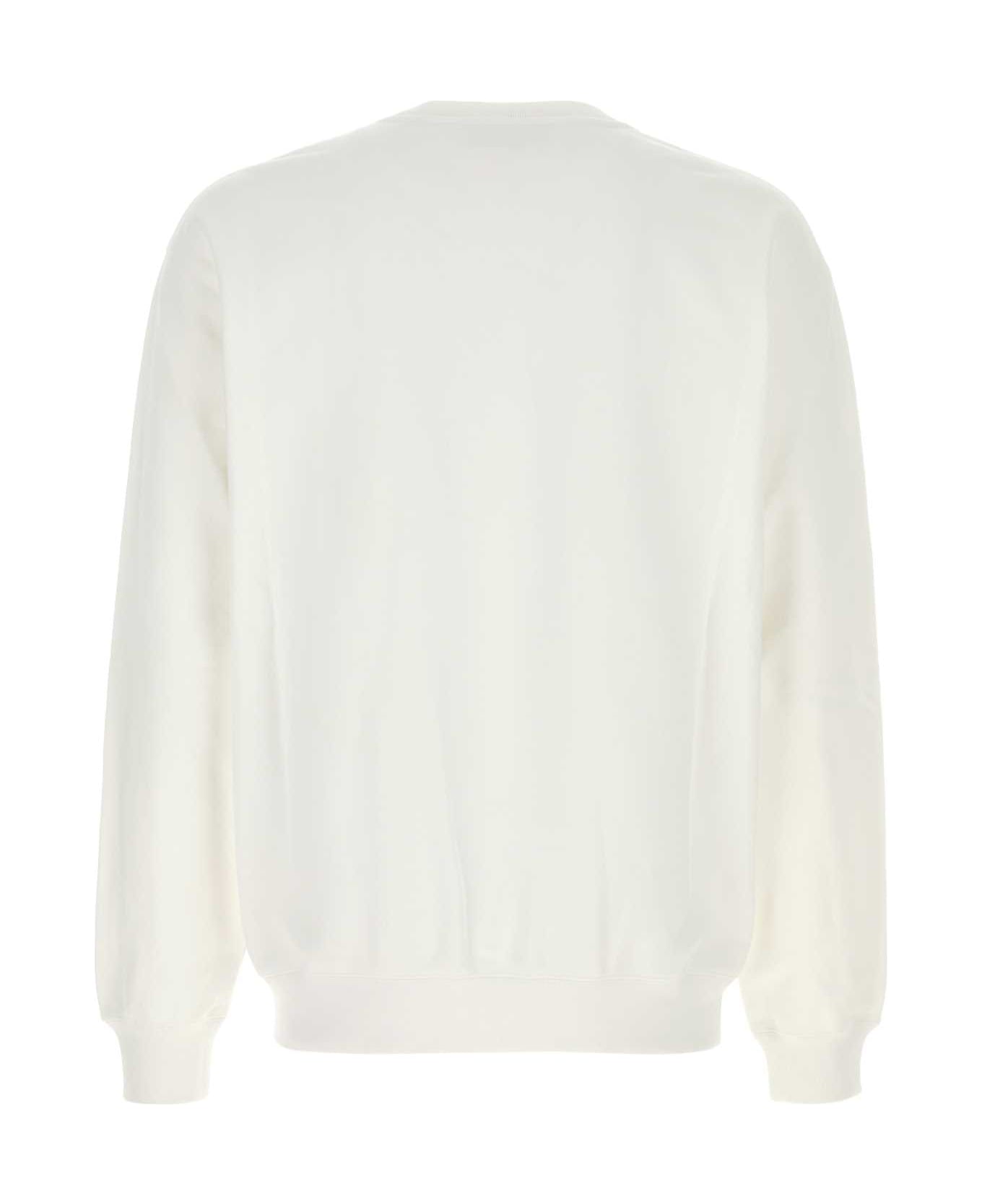 Gucci White Cotton Sweatshirt - WHITE