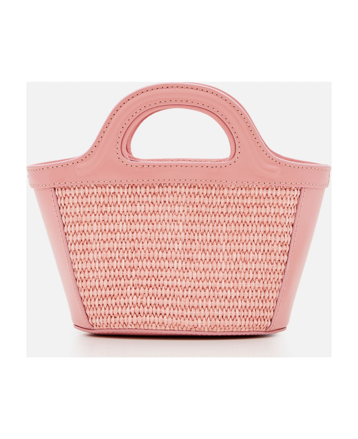 Marni Micro Tropicalia Raffia Bucket Bag - Pink トートバッグ