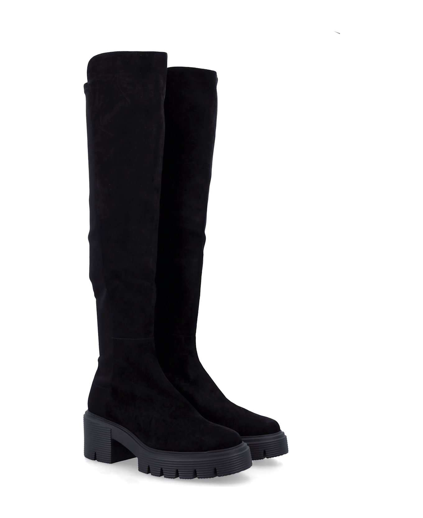 Stuart Weitzman 5050 Soho Boot - BLACK ブーツ