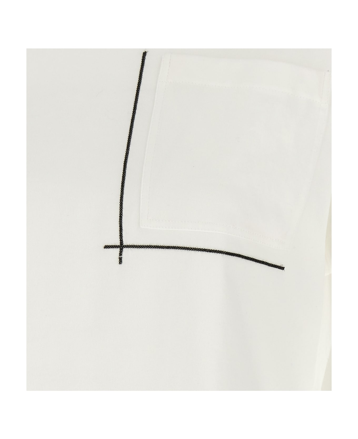Brunello Cucinelli T-shirt Monile - White