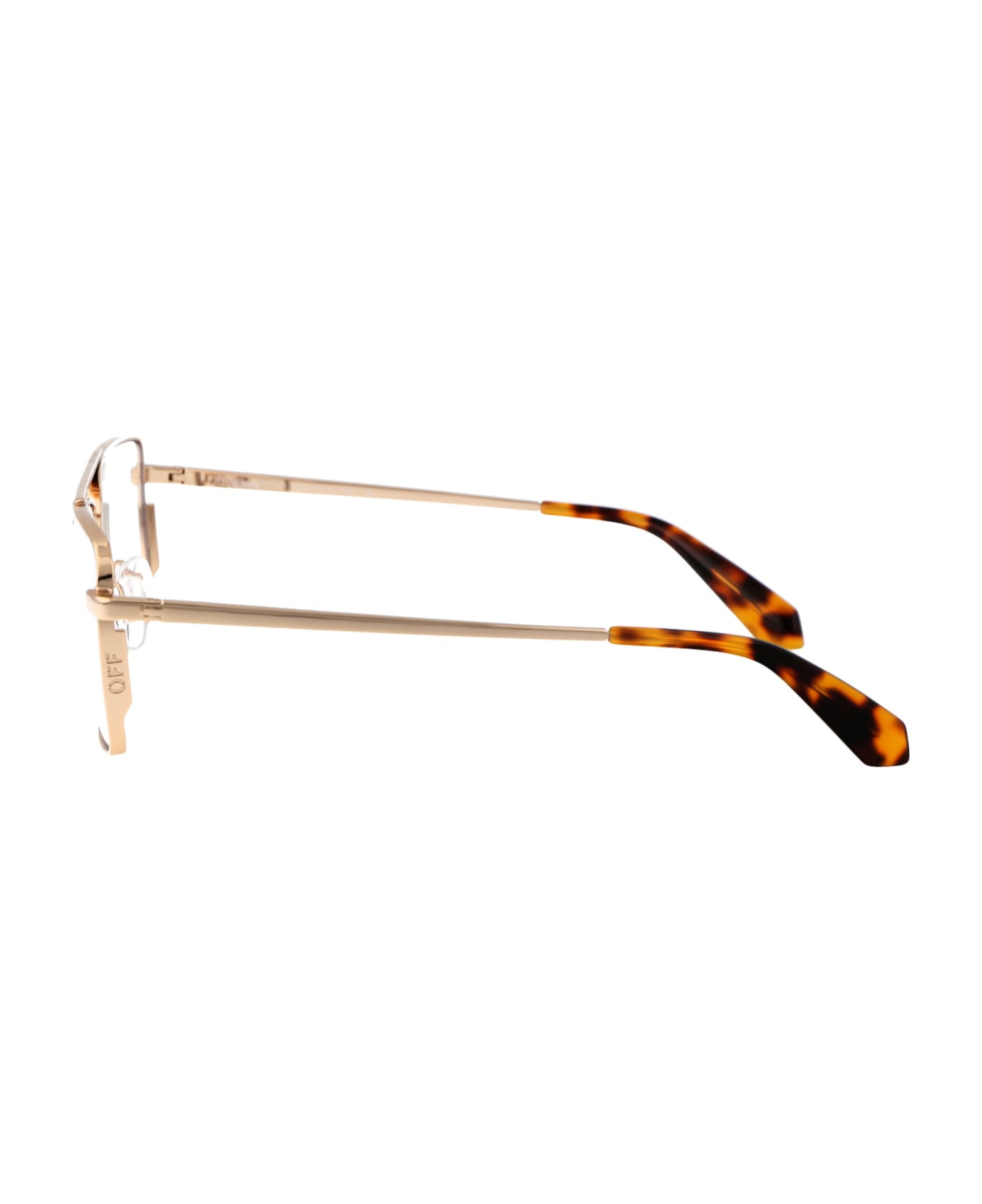 Off-White Optical Style 66 Glasses - 7600 GOLD アイウェア