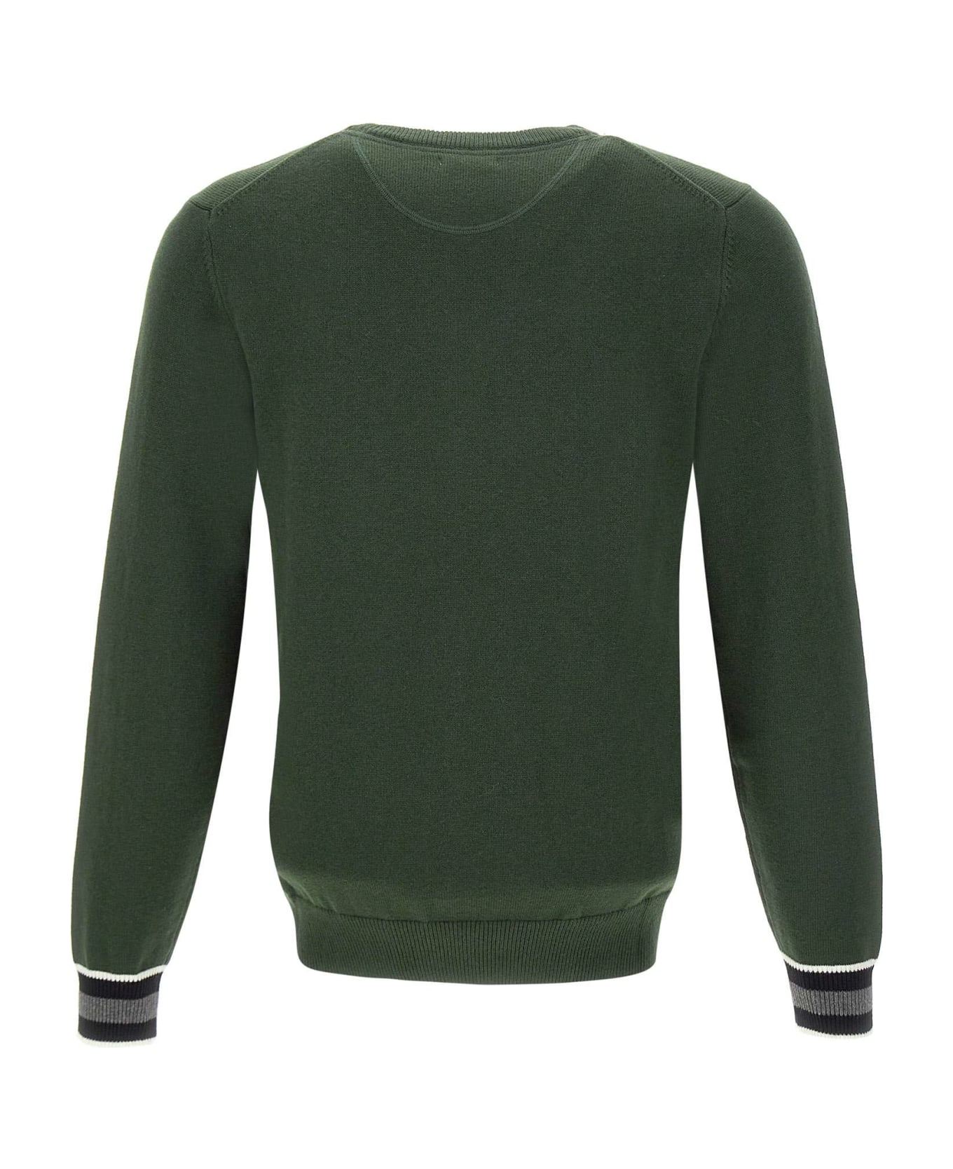 Sun 68 Wool And Cotton Sweater Sweater - MILITARE