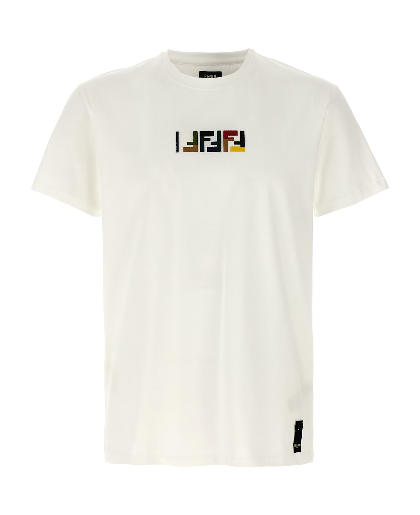 Fendi 'triple Ff' T-shirt - WHITE