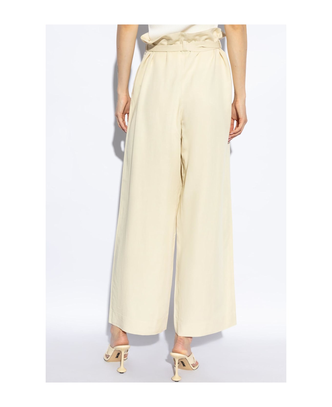 Totême Toteme Loose-fitting Pants - White