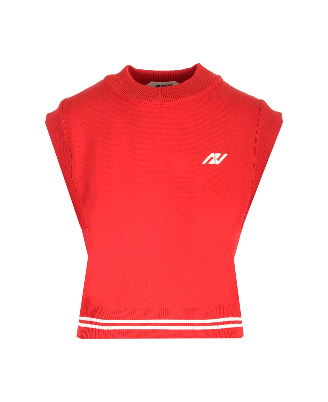 Autry Top With Logo - Red