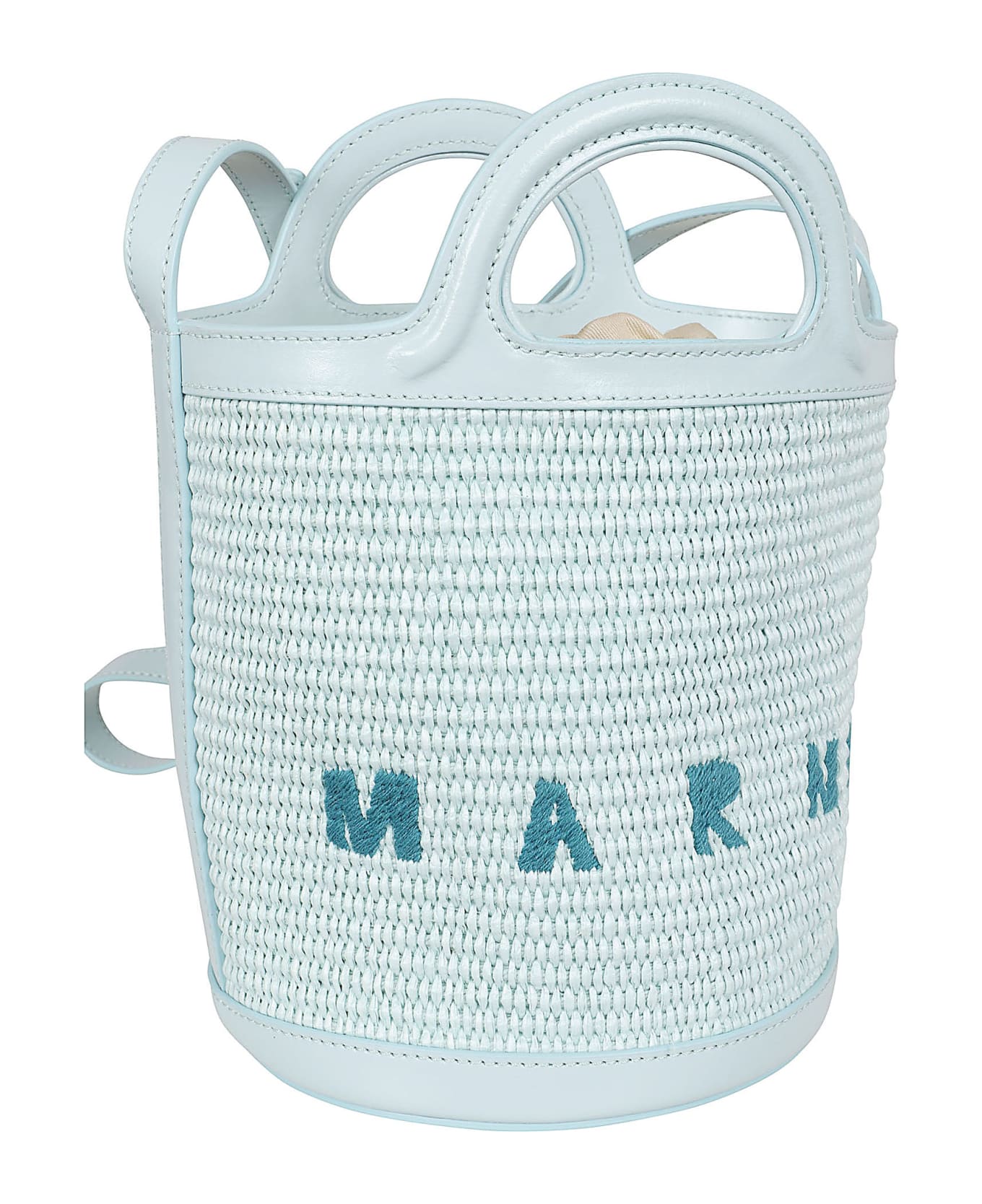 Marni Tropicalia Mini Bucket - Pale Mint