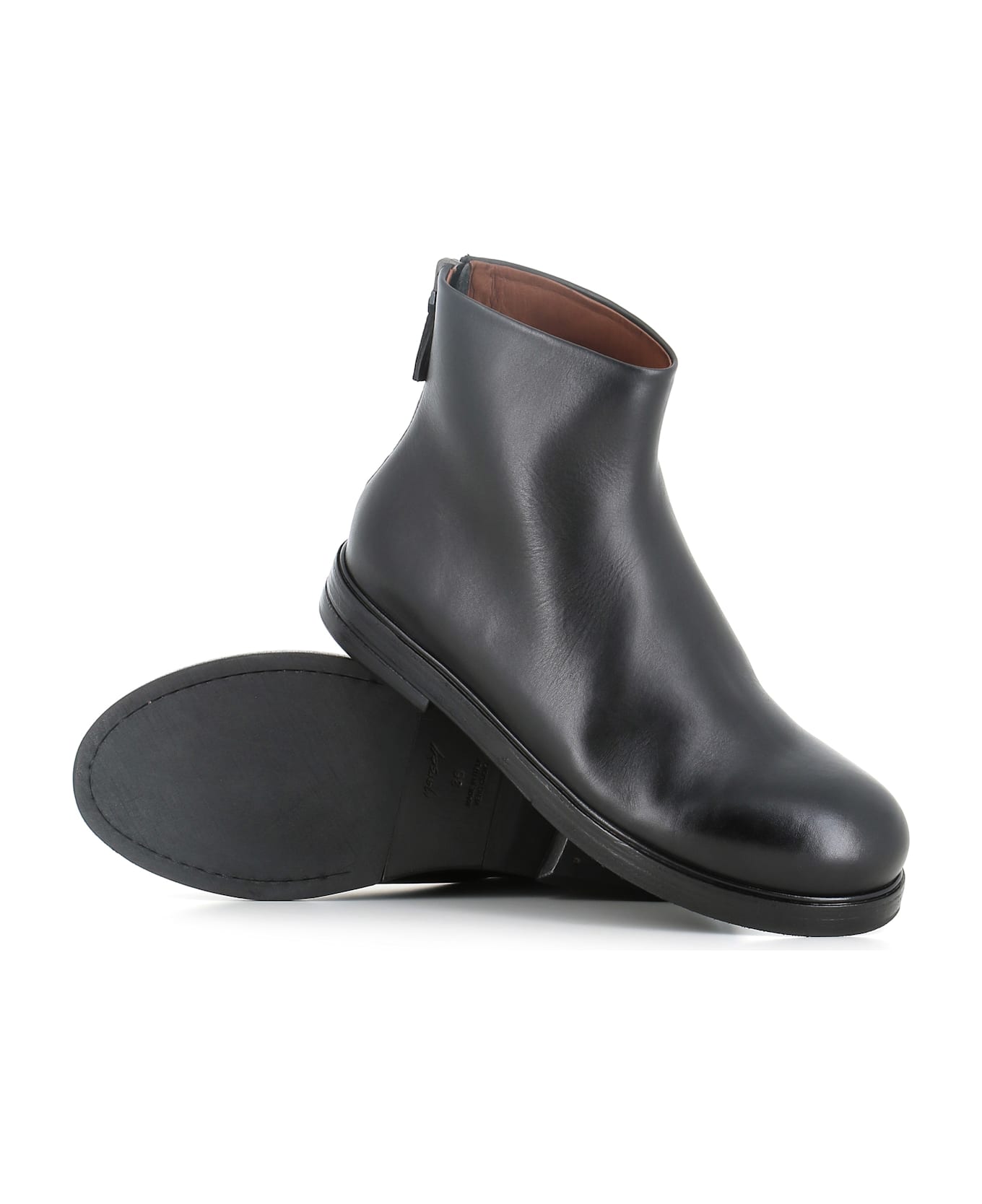 Marsell Ankle-boot Mw7050 Zucca Zeppa - Black