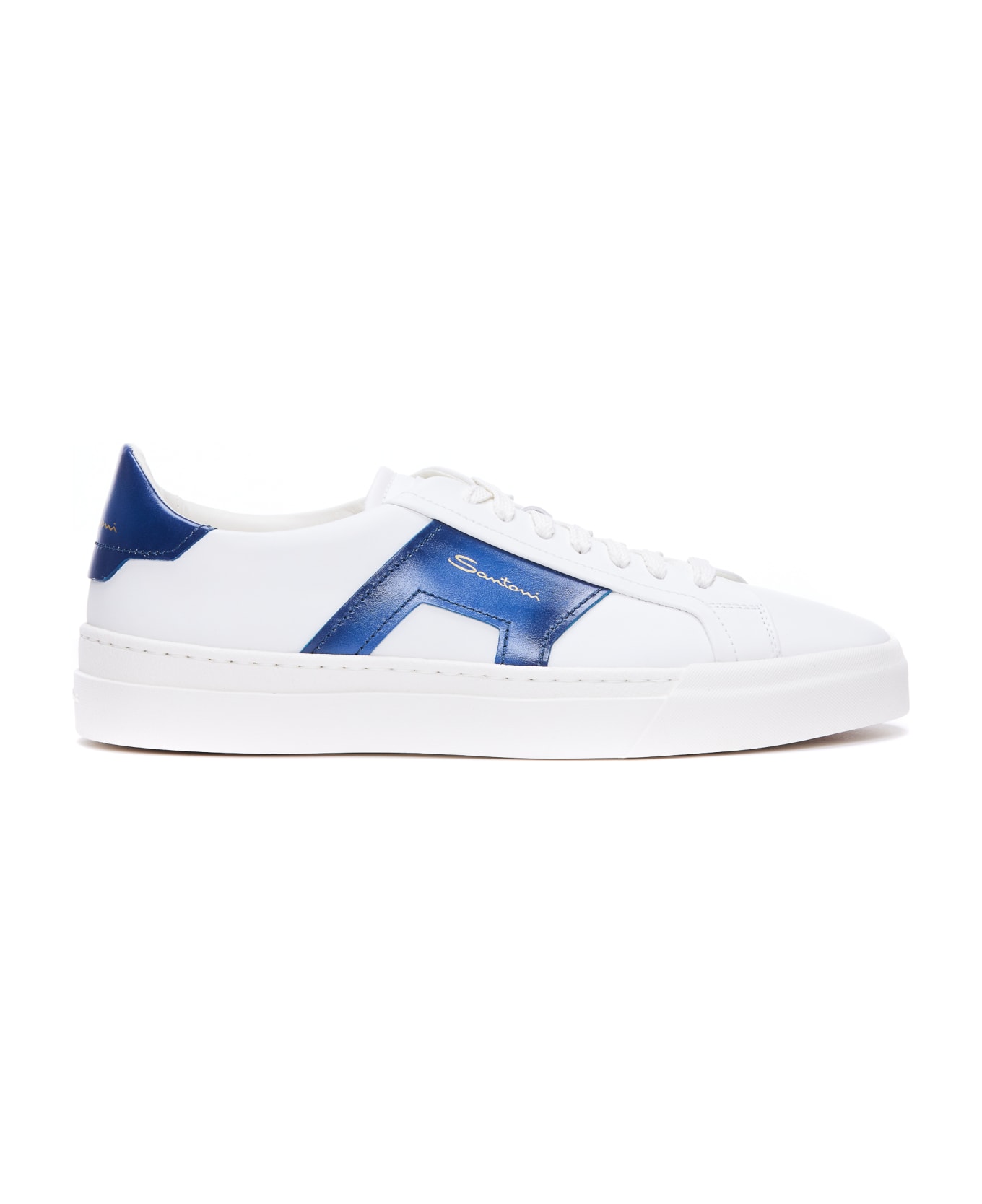 Santoni Sneakers Santoni - WHITE/BLU