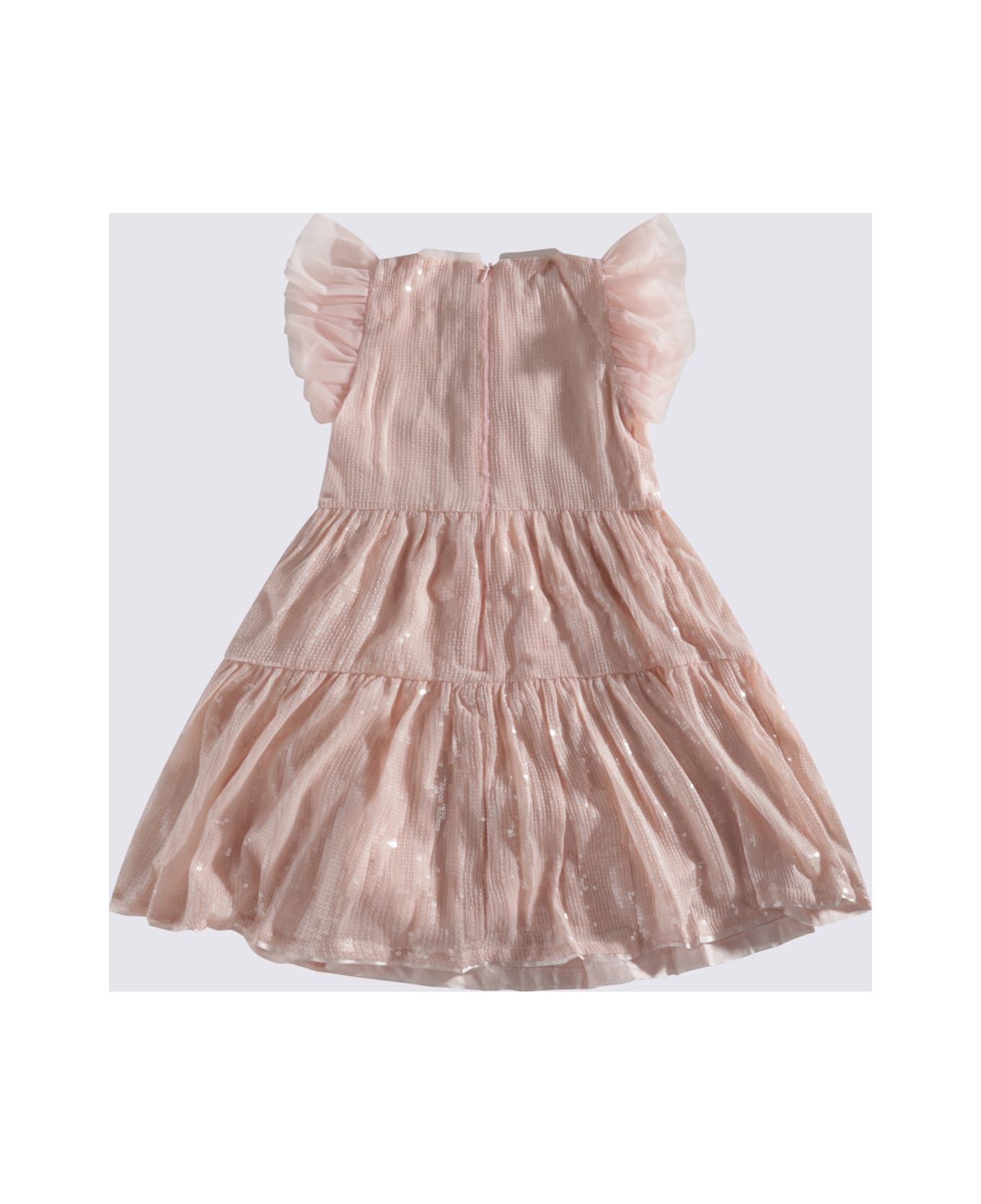 Billieblush Pink Beige Dress - Rosa Pallido