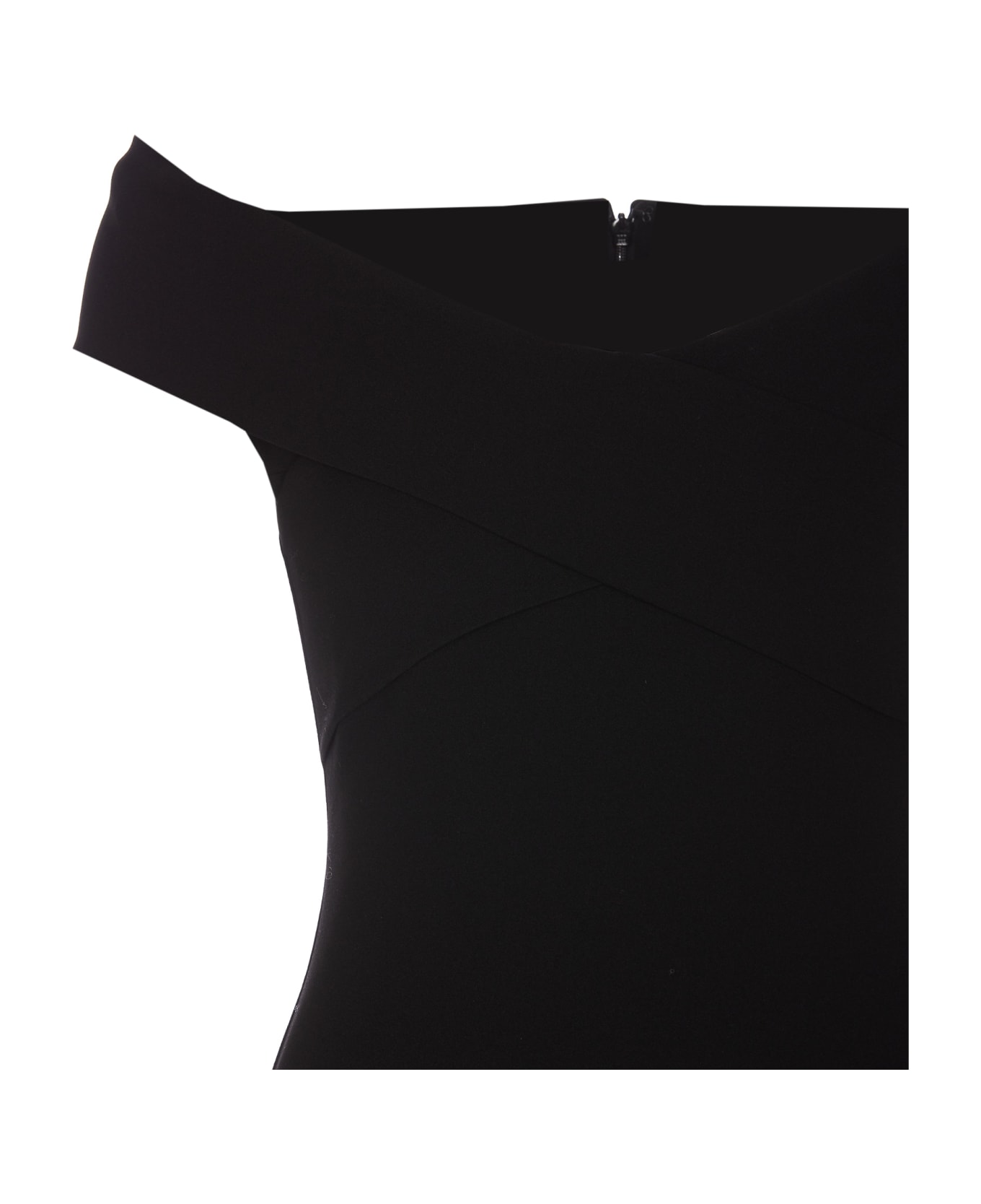 Solace London Ines Maxi Dress - Black ワンピース＆ドレス