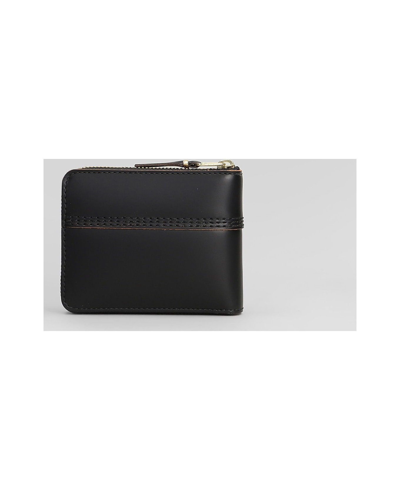 Comme des Garçons Wallet Wallet In Black Leather - black
