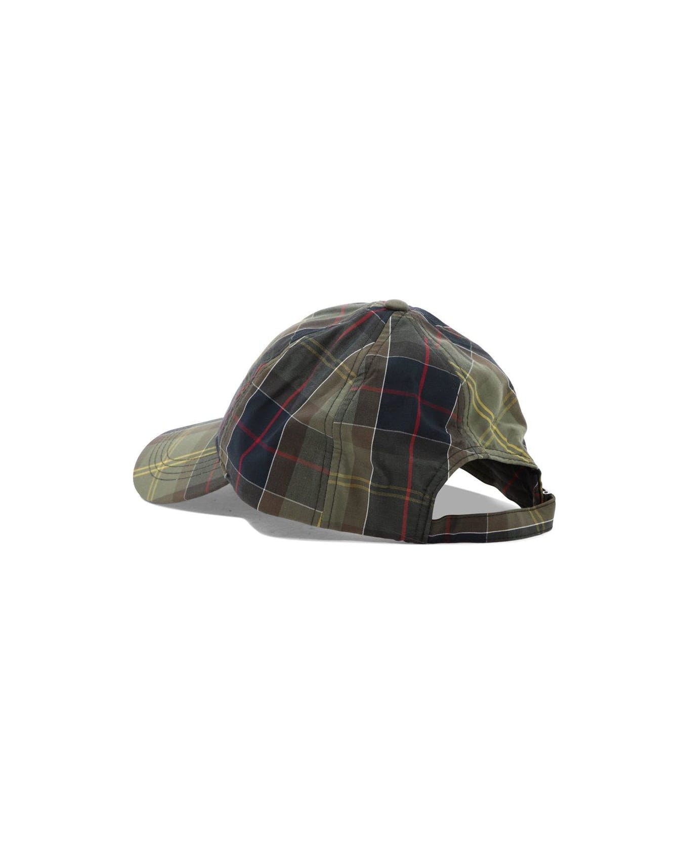 Barbour Logo Embroidered Tartan Print Cap - Tartan 帽子