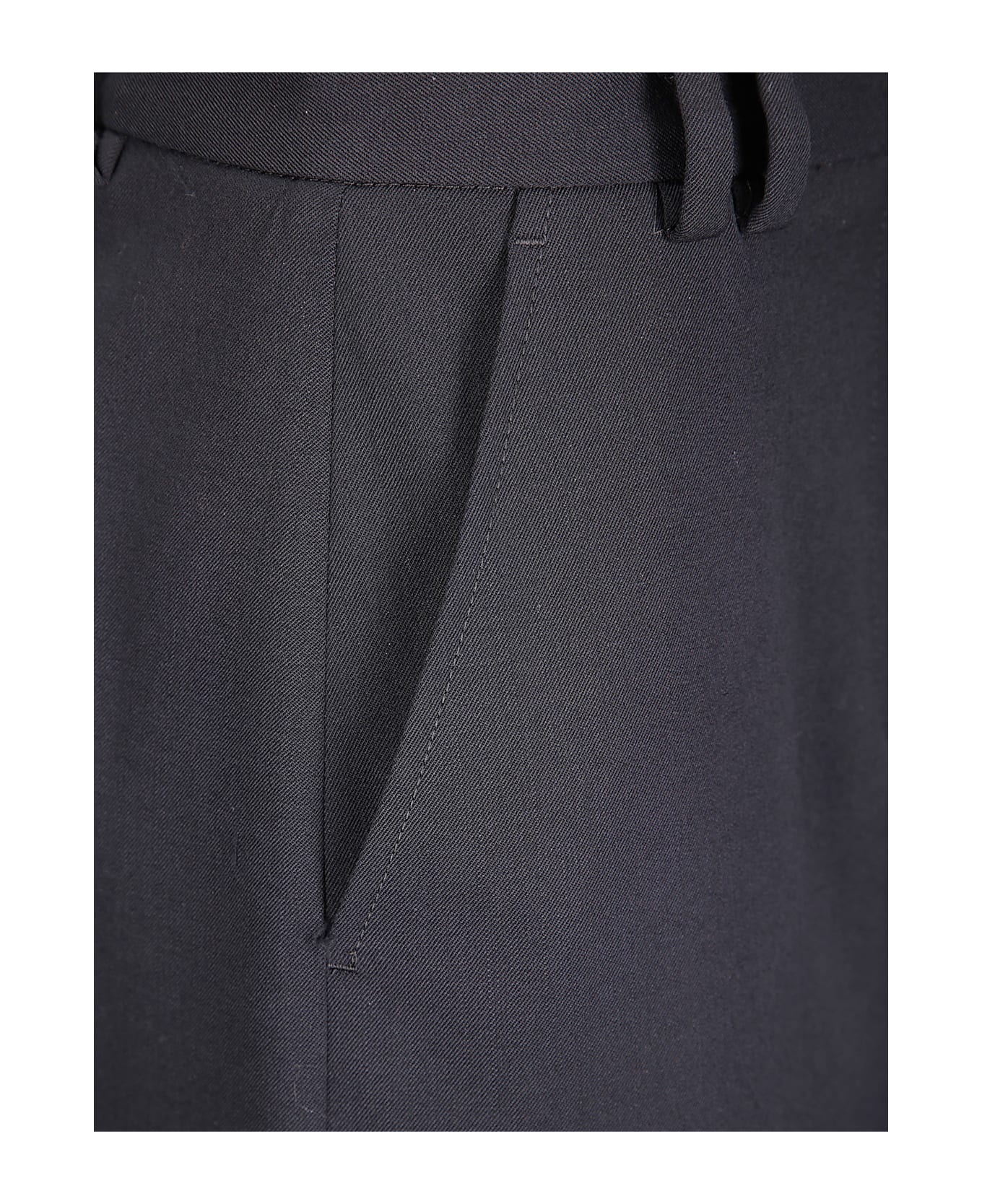 Alberto Biani Midi Skirt - BLACK