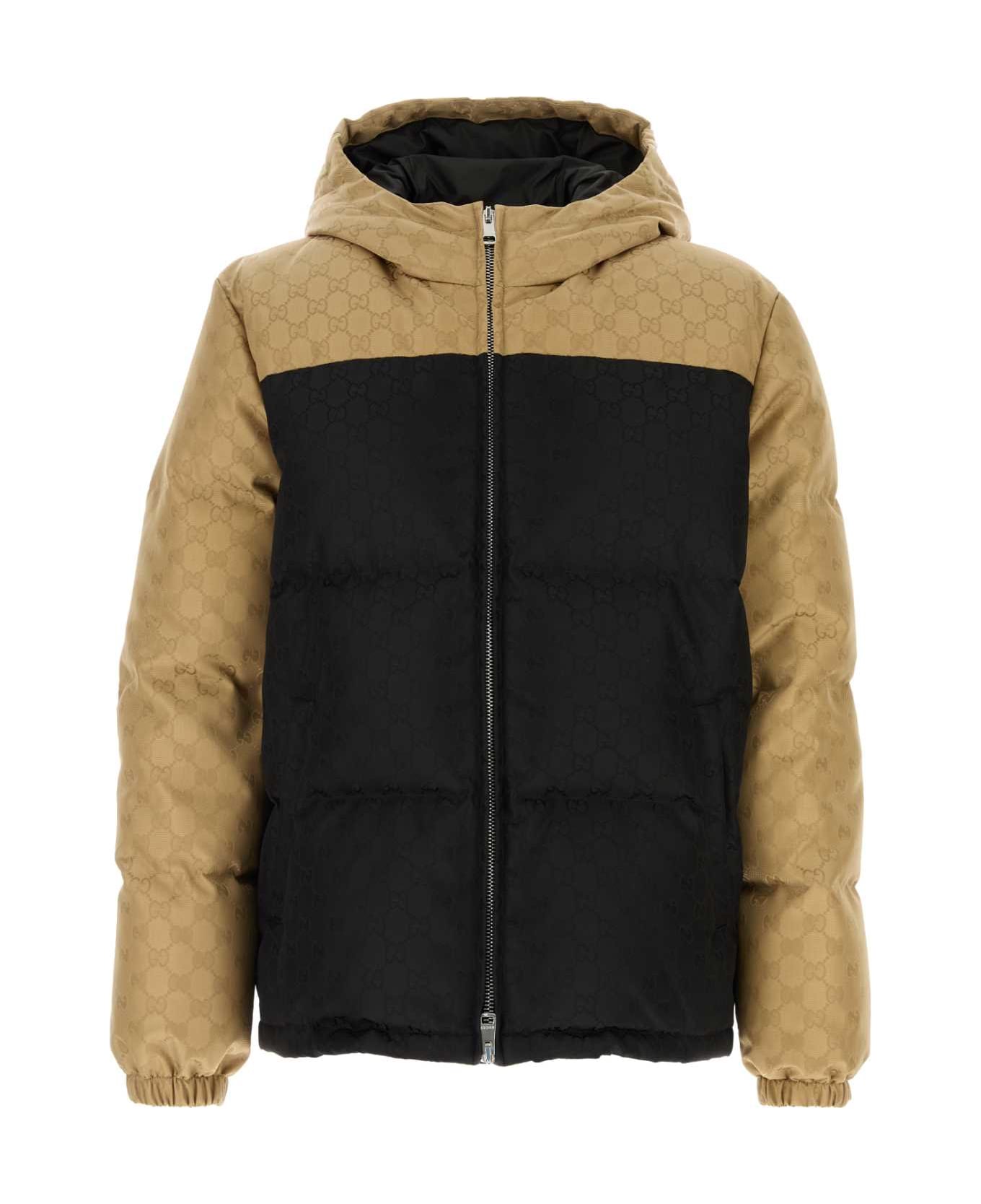 Gucci Two-tone Nylon Down Jacket | italist