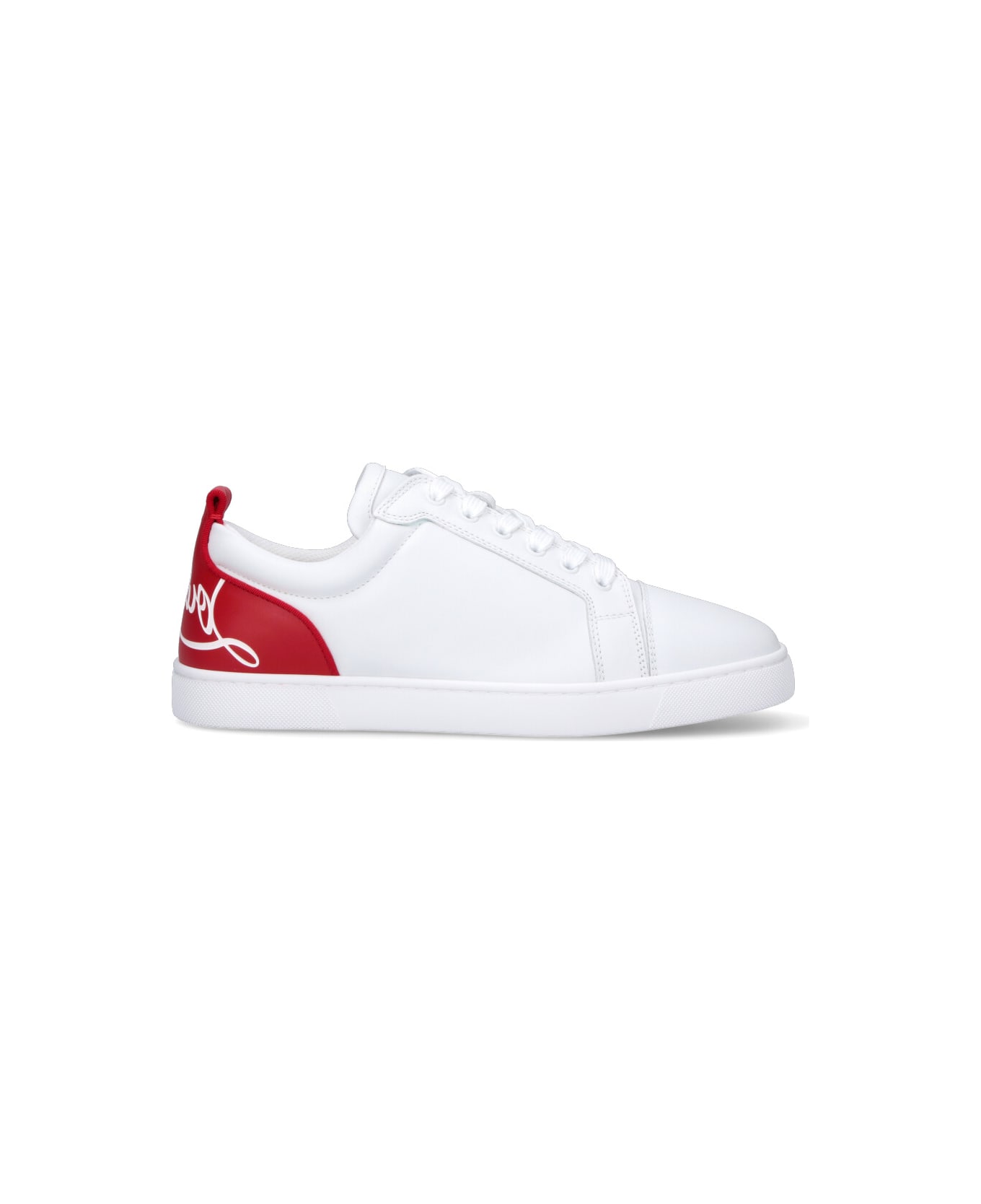 Christian Louboutin "fun Louis Junior" Low-top Sneakers - White