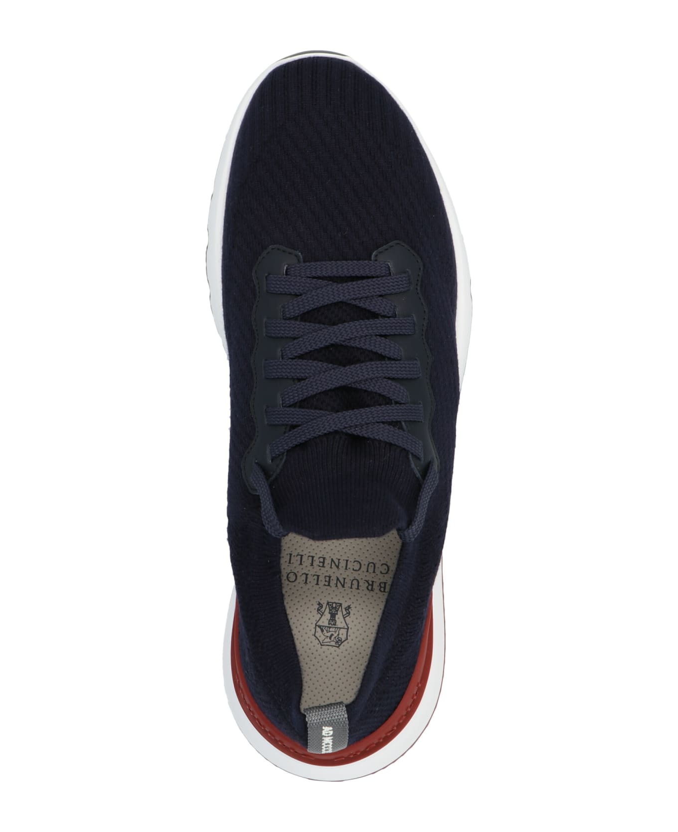 Brunello Cucinelli 'running Sock  Sneakers - Blue