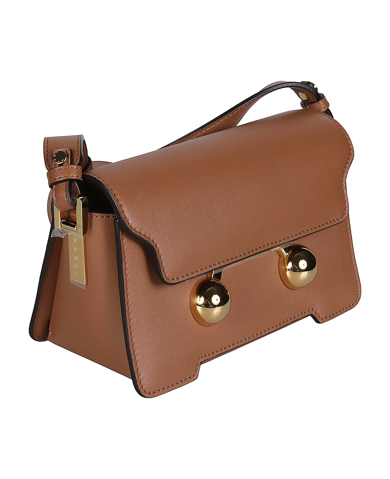 Marni Mini Trunkaroo Shoulder Bag - Brown